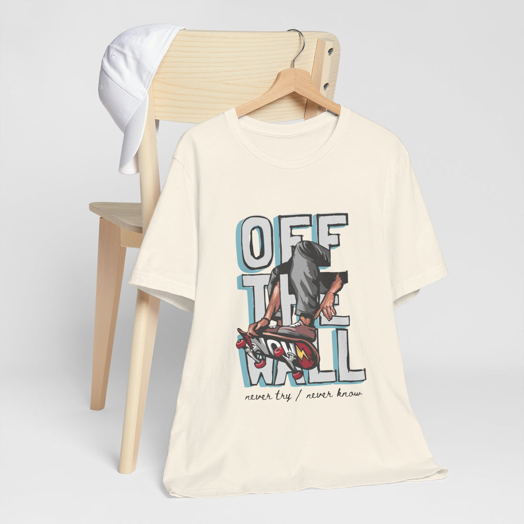 Off The Wall Skateboard T-Shirt — Retro Skate Graphic Tee