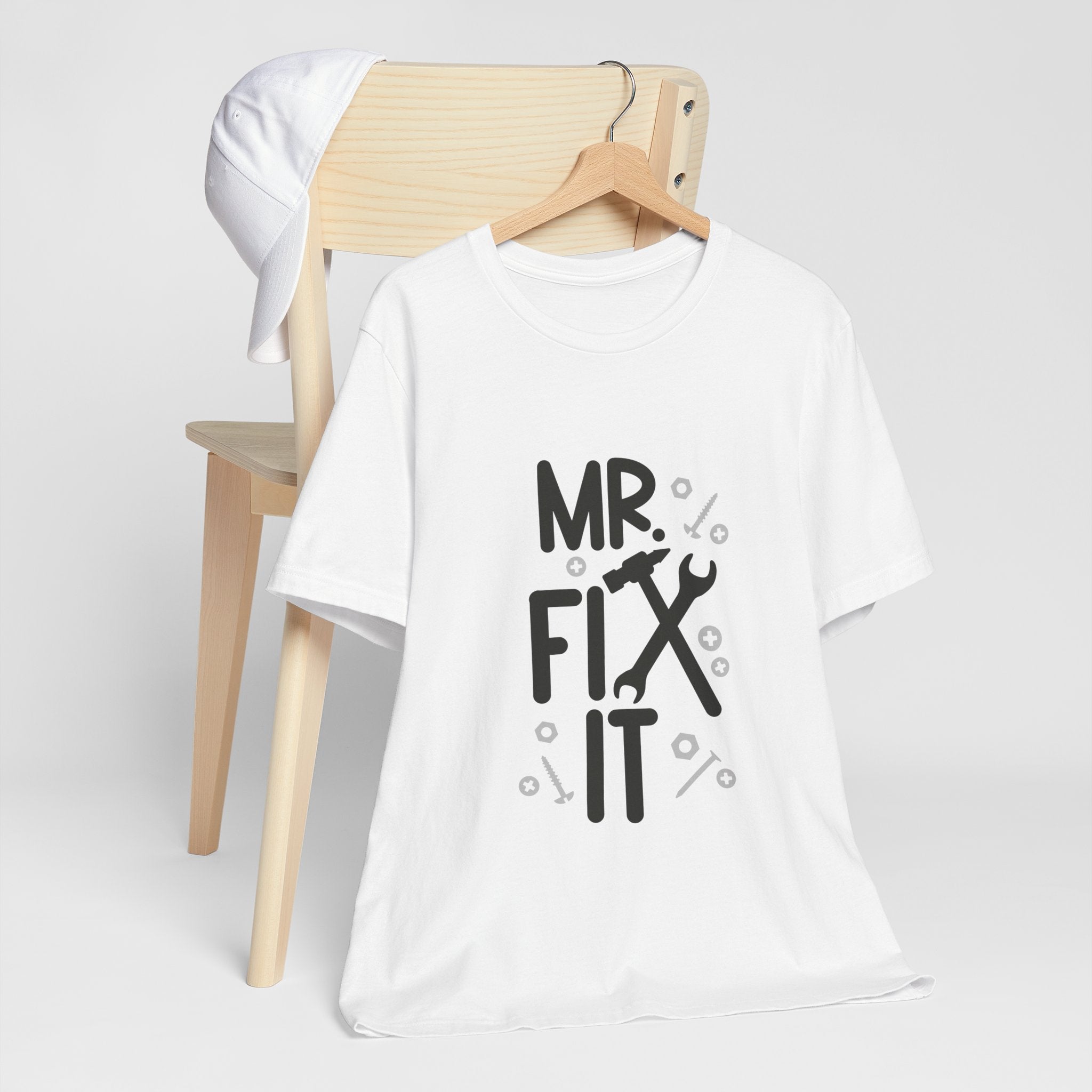 Mr. Fix It T-Shirt – Funny Handyman Tool Tee for DIY Dads & Mechanics