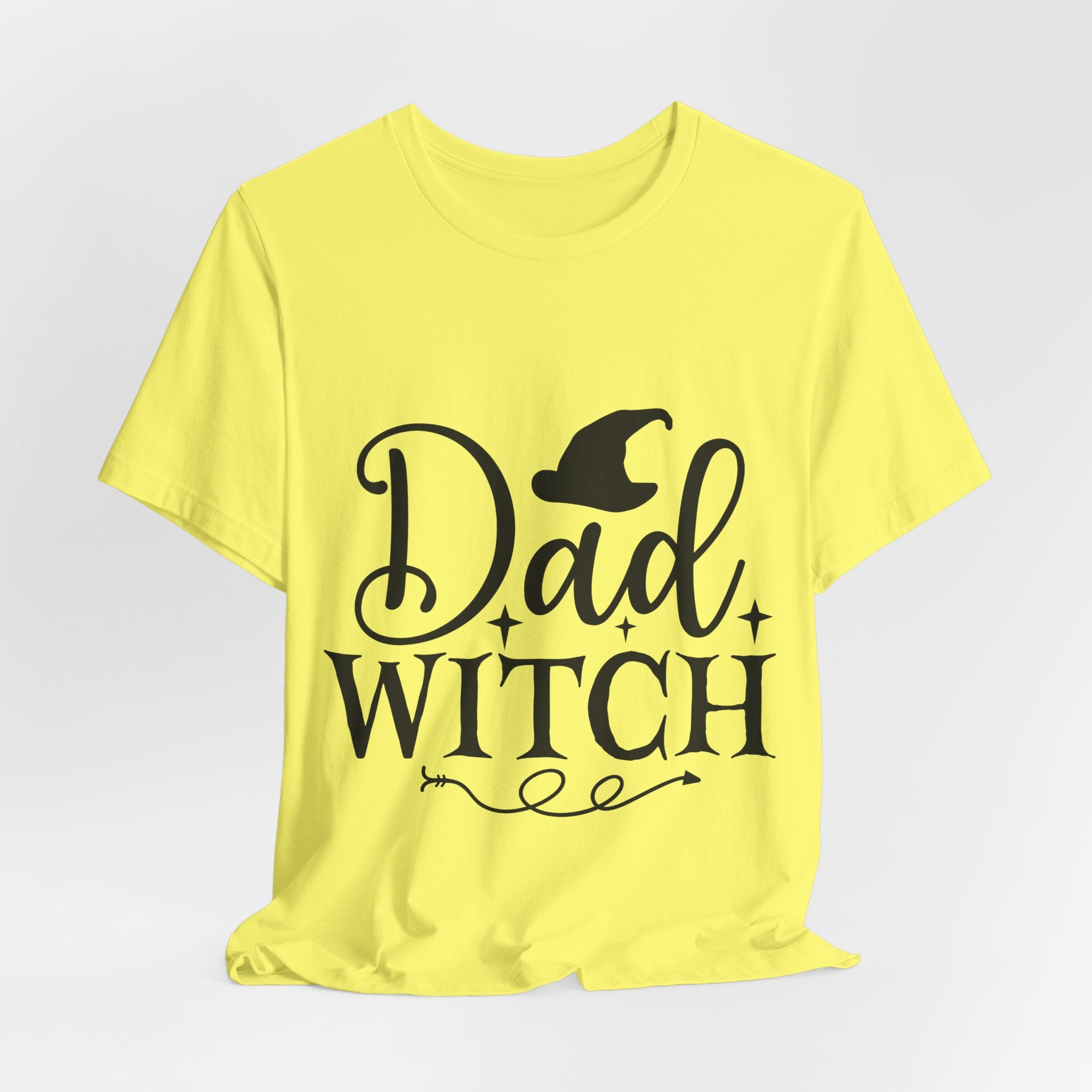 Dad Witch T-Shirt — Halloween Dad Shirt with Witch Hat Graphic