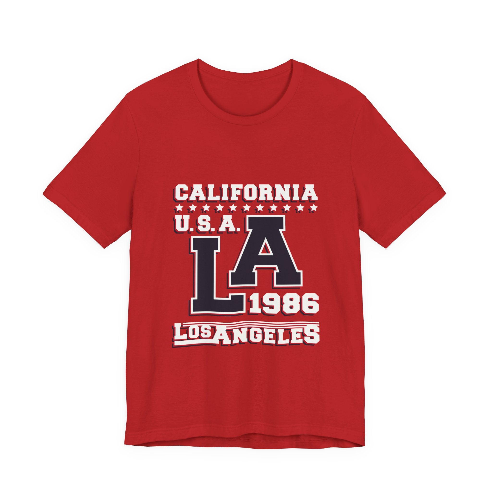 Los Angeles LA 1986 California USA Vintage College T-Shirt
