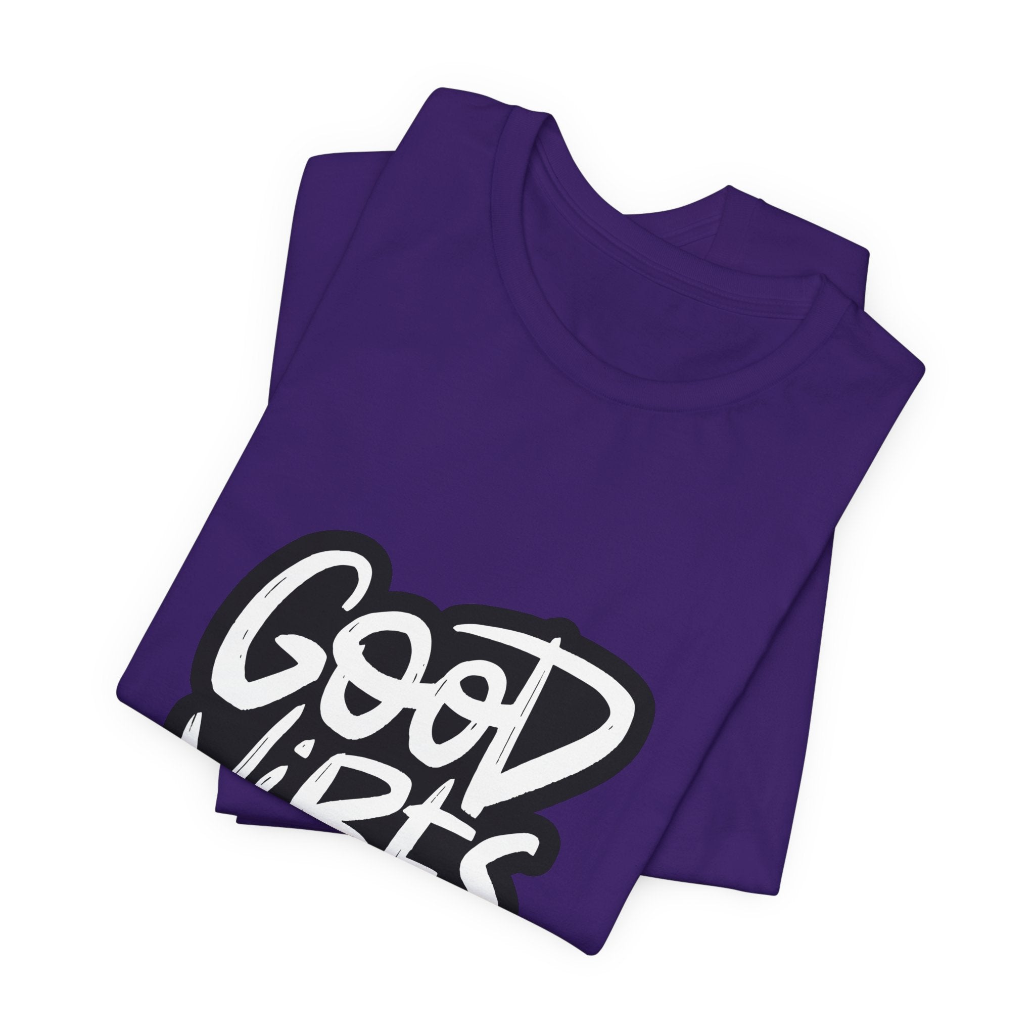 Good Vibes Only T-Shirt — Handlettered Positive Message Tee