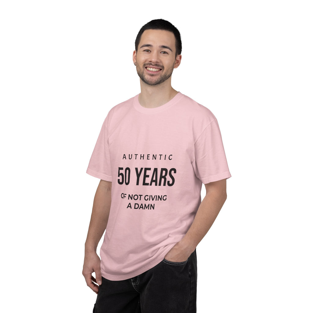 50 Years of Not Giving a Damn T-Shirt — Funny 50th Birthday Tee