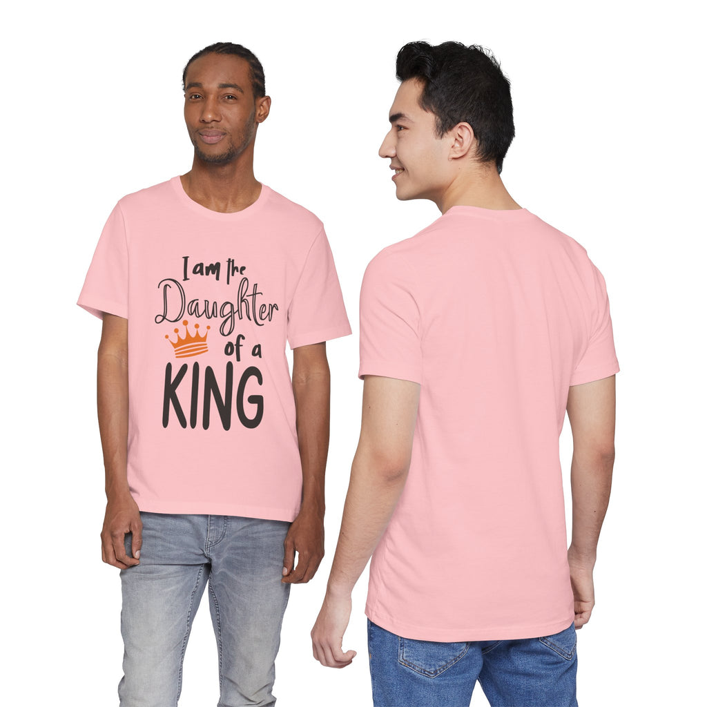 Daughter of a King T-Shirt — Faith-Based Crown Tee for Girls & Women