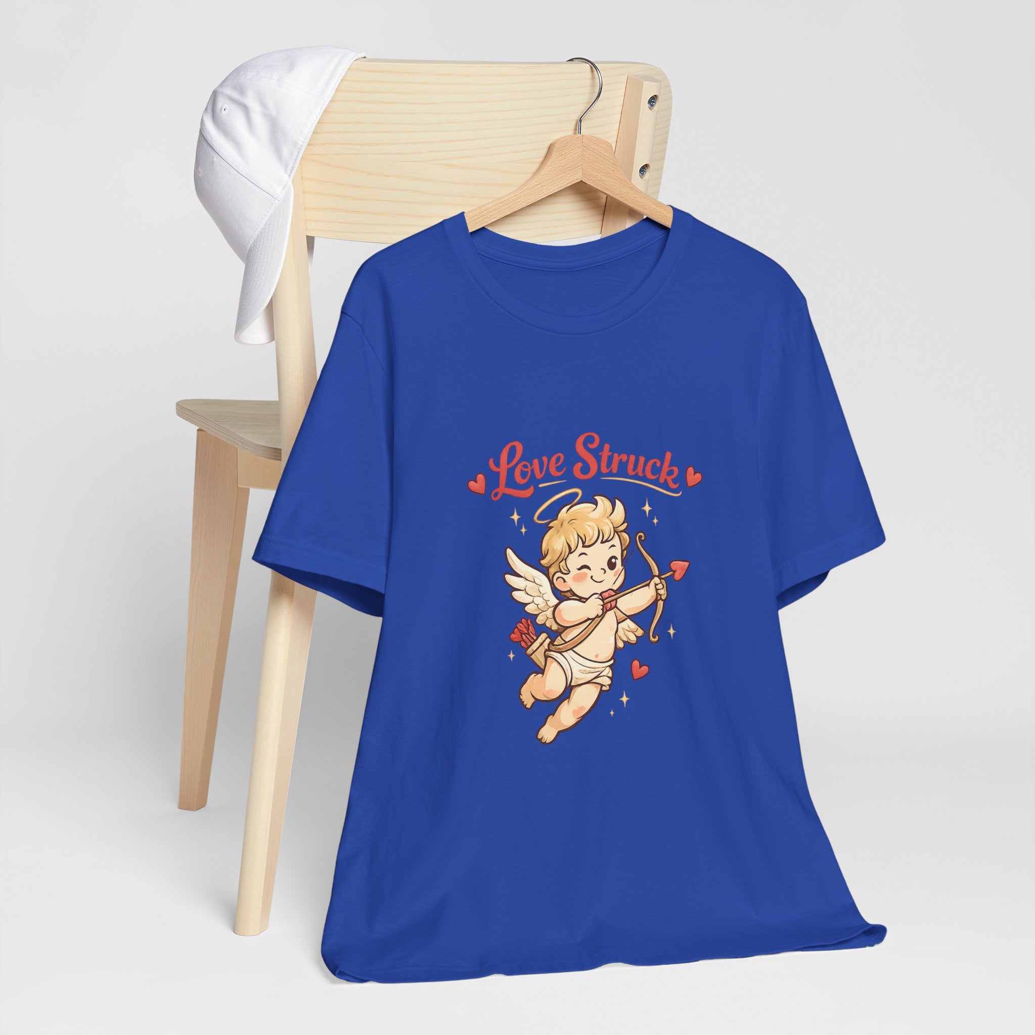 Cupid 'Love Struck' Tee — Cute Vintage Cupid Valentine T-Shirt