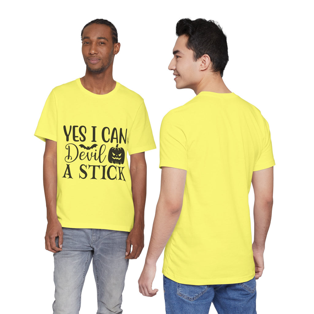 Yes I Can Devil A Stick Halloween T-Shirt