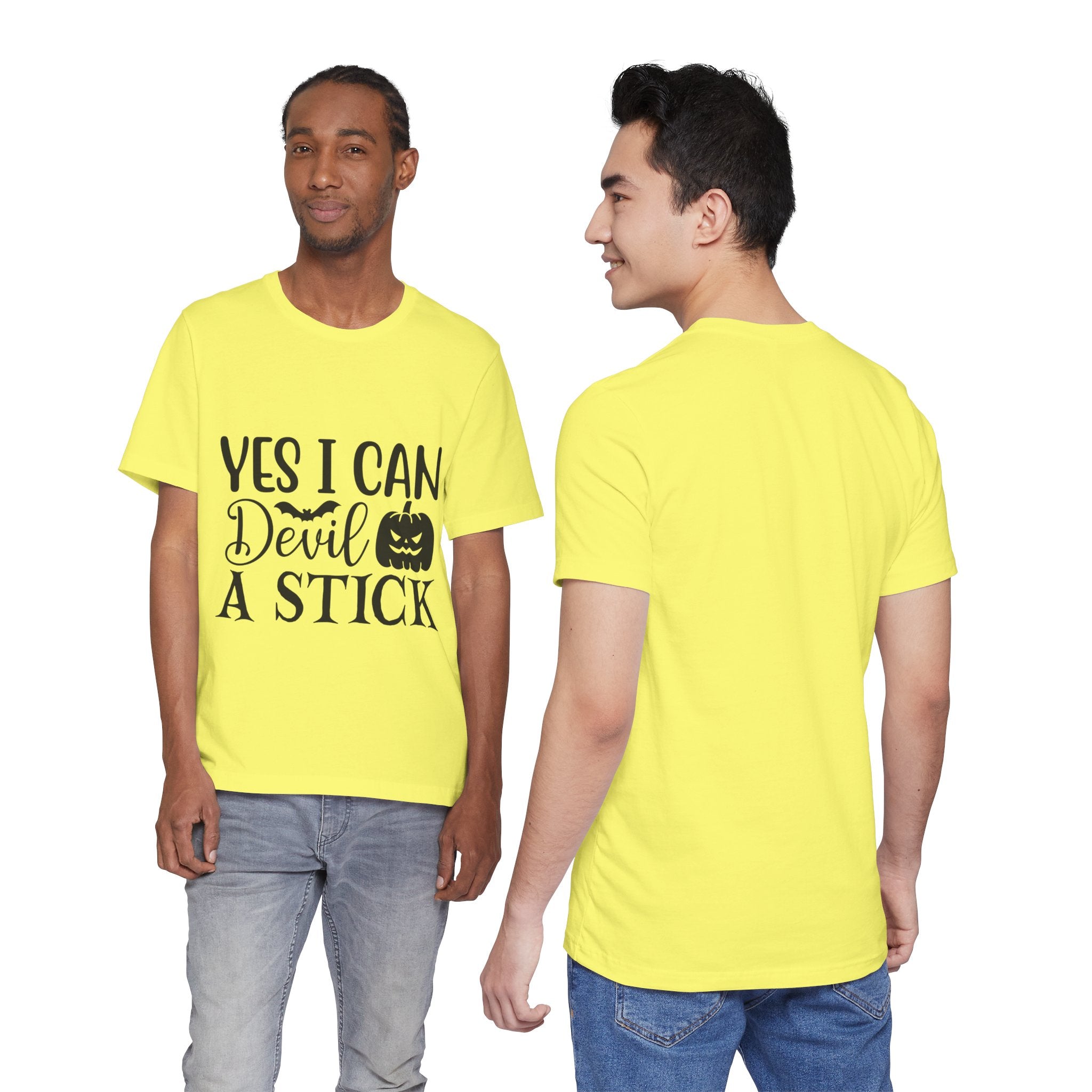 Yes I Can Devil A Stick Halloween T-Shirt