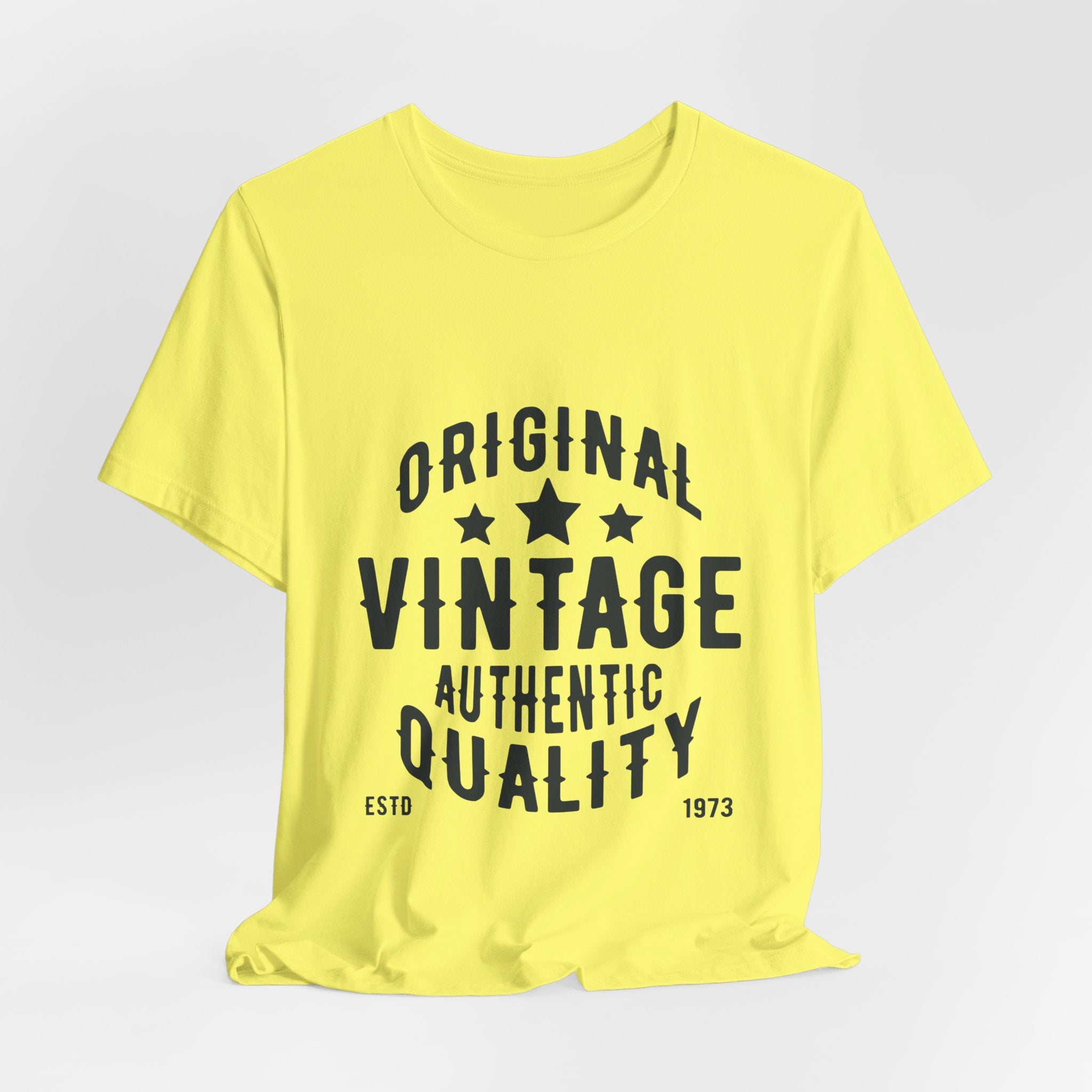 Vintage Graphic Tee – "Original Vintage Authentic Quality" Short Sleeve Shirt