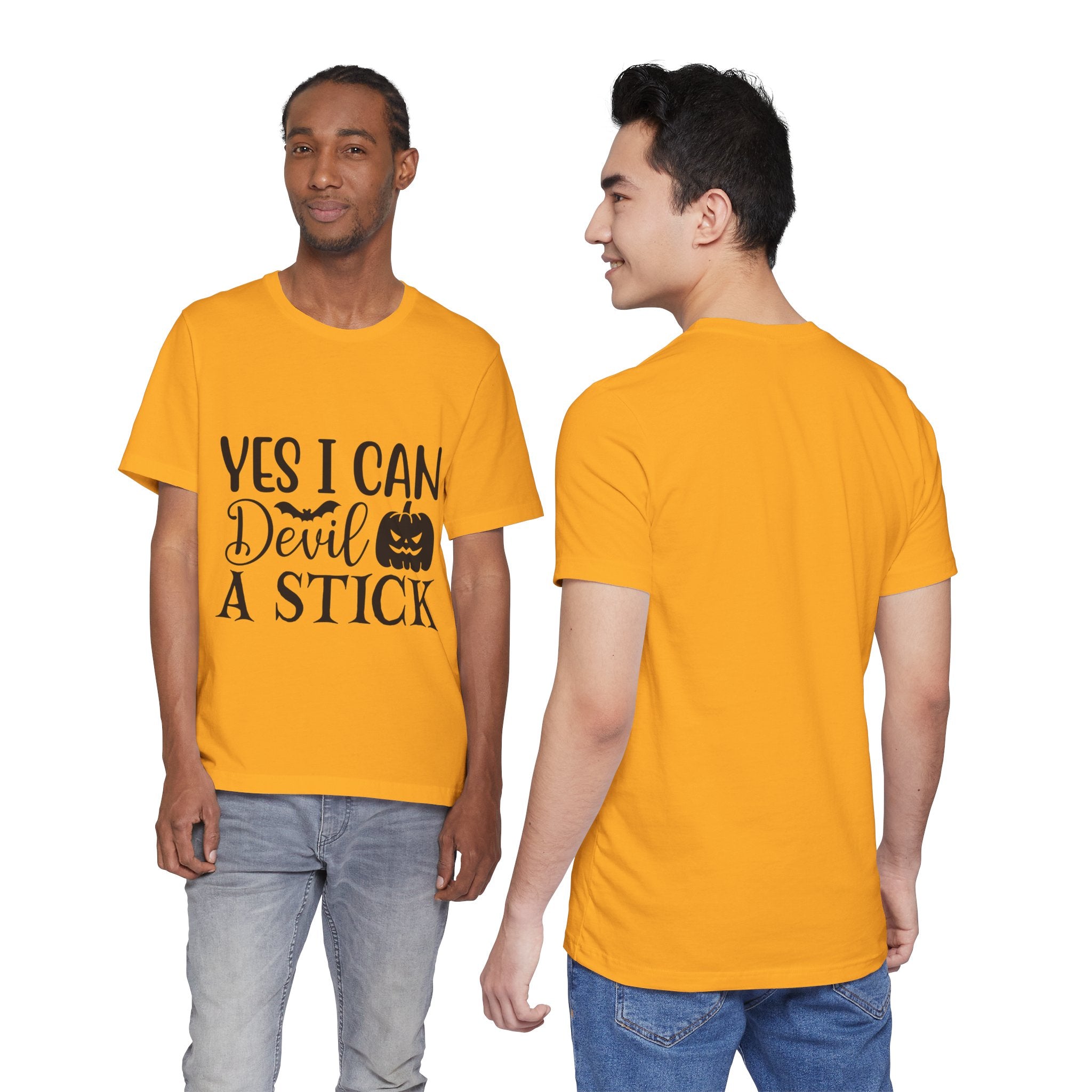 Yes I Can Devil A Stick Halloween T-Shirt