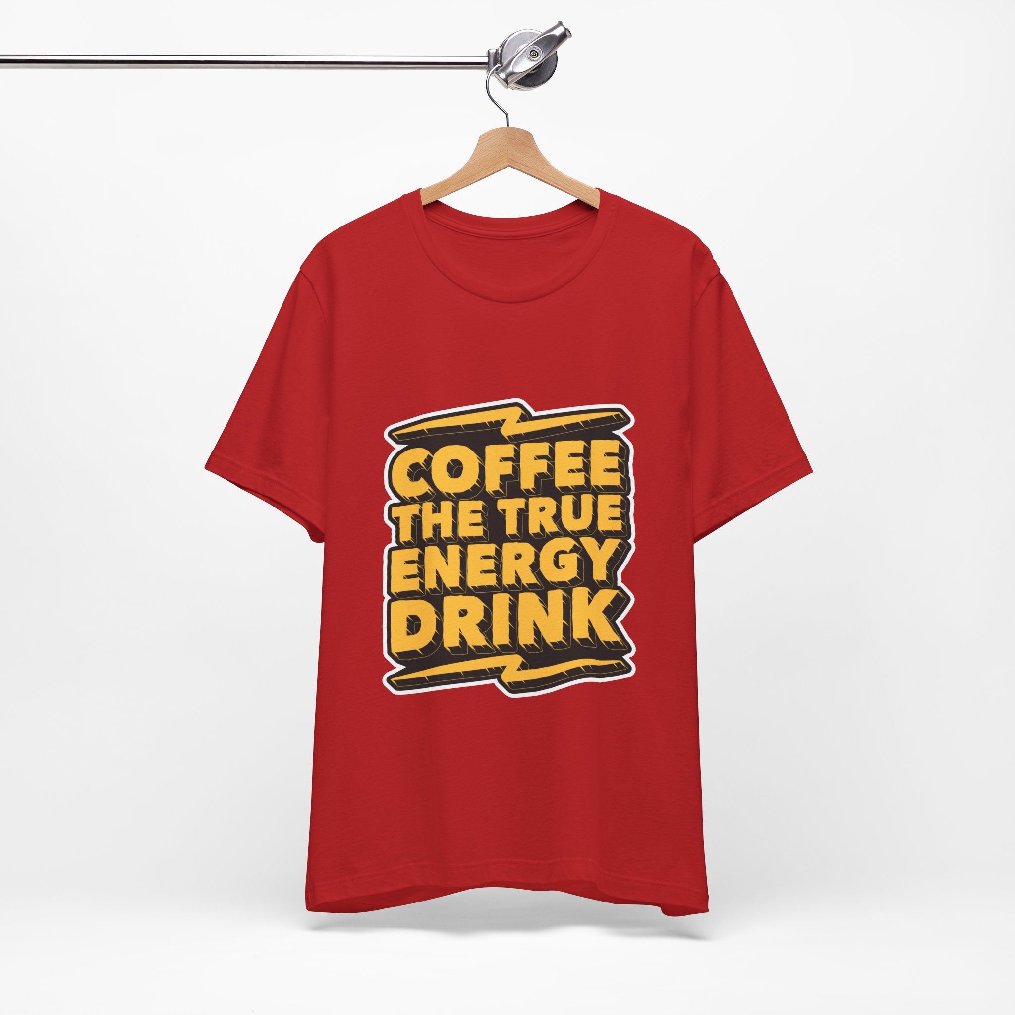 Coffee: The True Energy Drink T‑Shirt — Funny Coffee Lover Tee