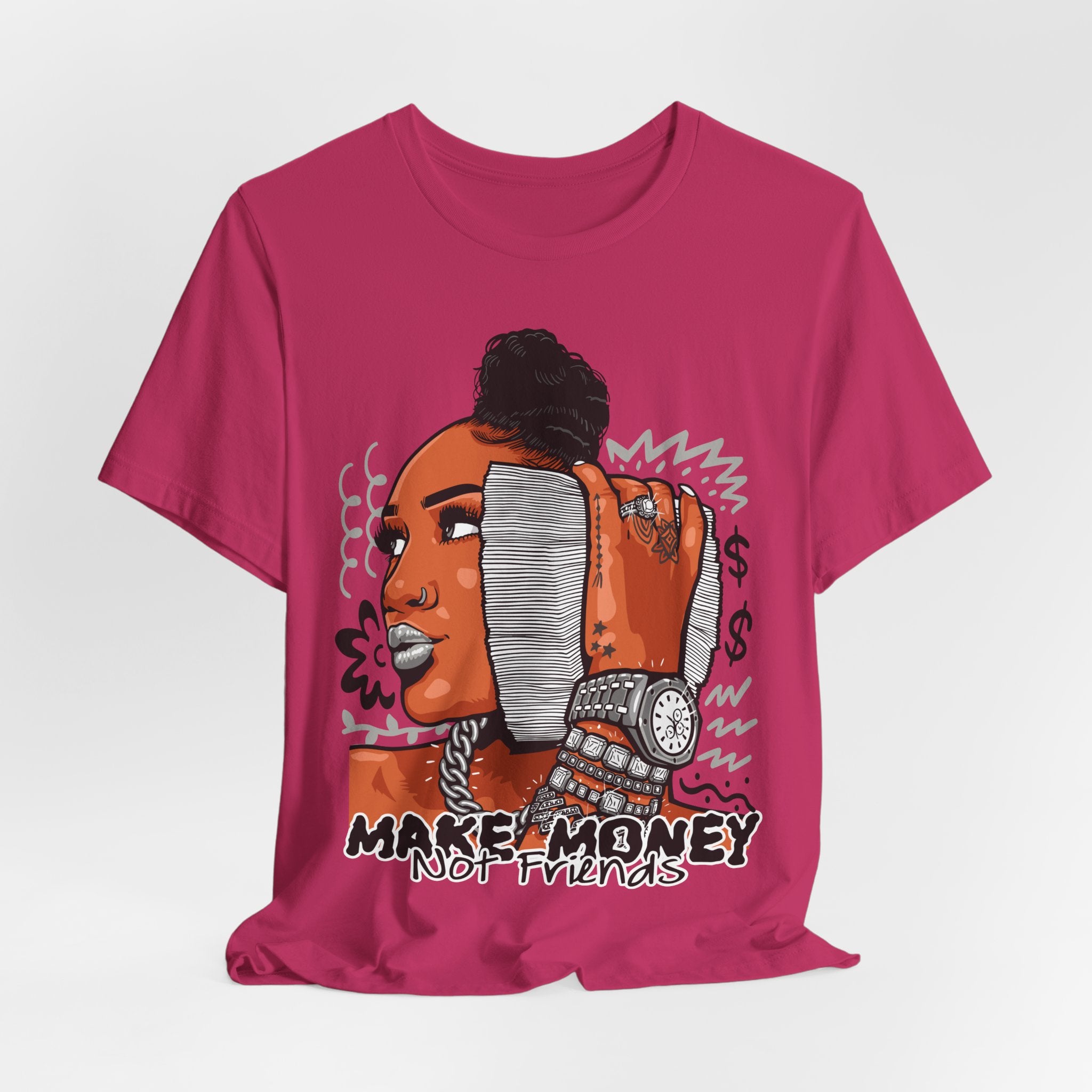 Make Money Not Friends Graphic Tee — Urban Streetwear T-Shirt