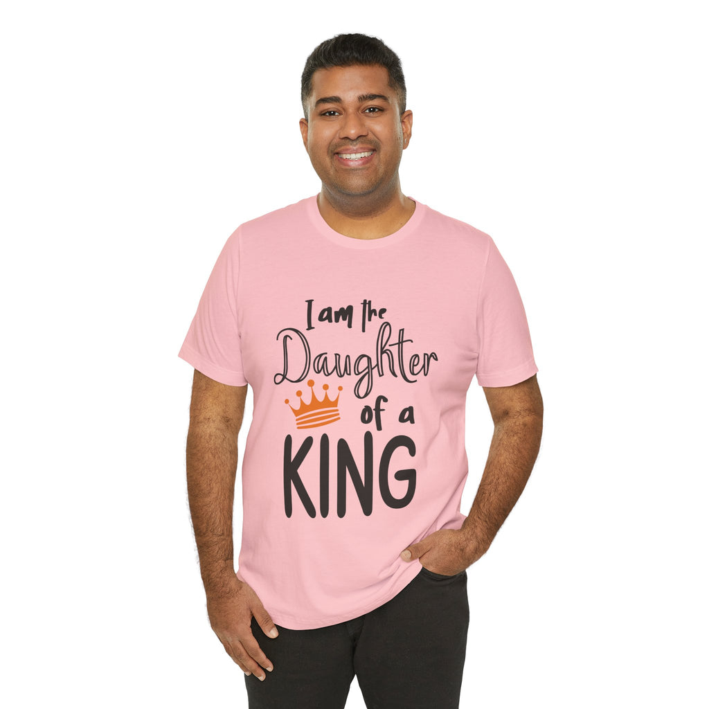 Daughter of a King T-Shirt — Faith-Based Crown Tee for Girls & Women