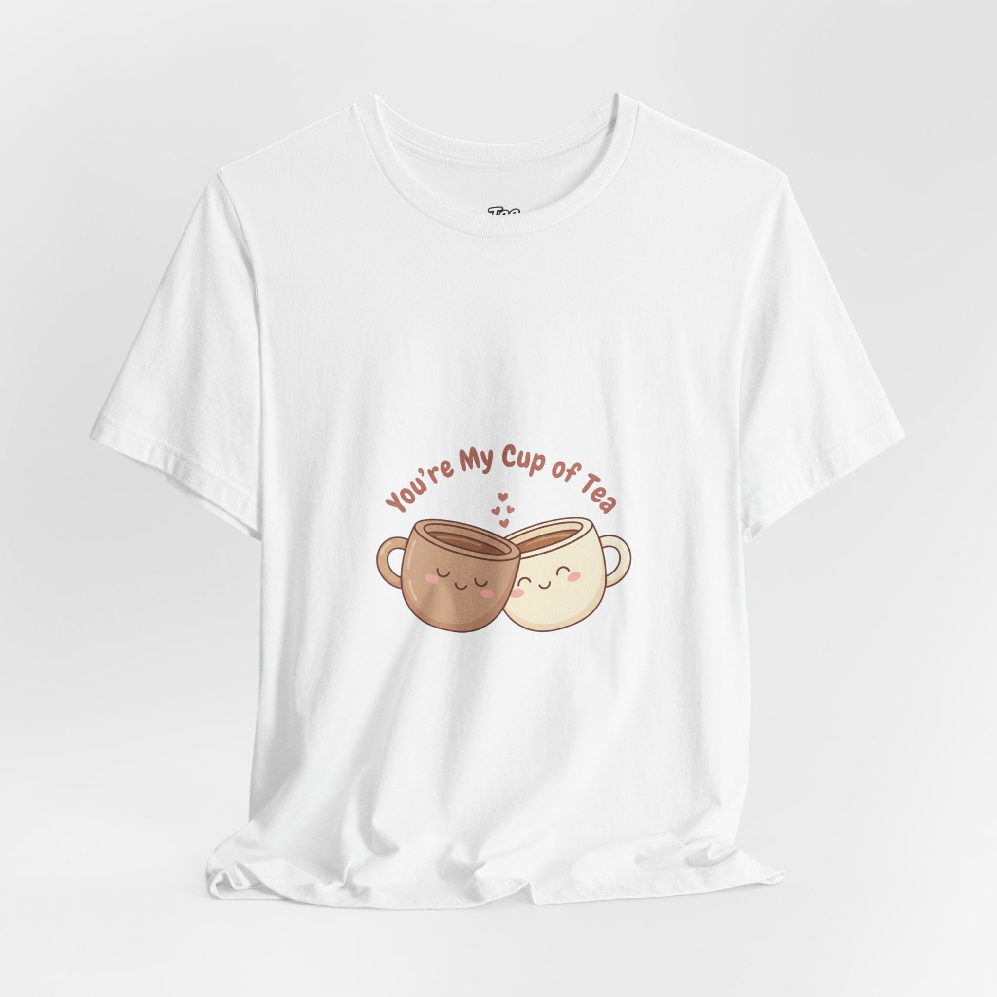 You’re My Cup of Tea Tee | coffee tea pun shirt, cozy snack cartoon