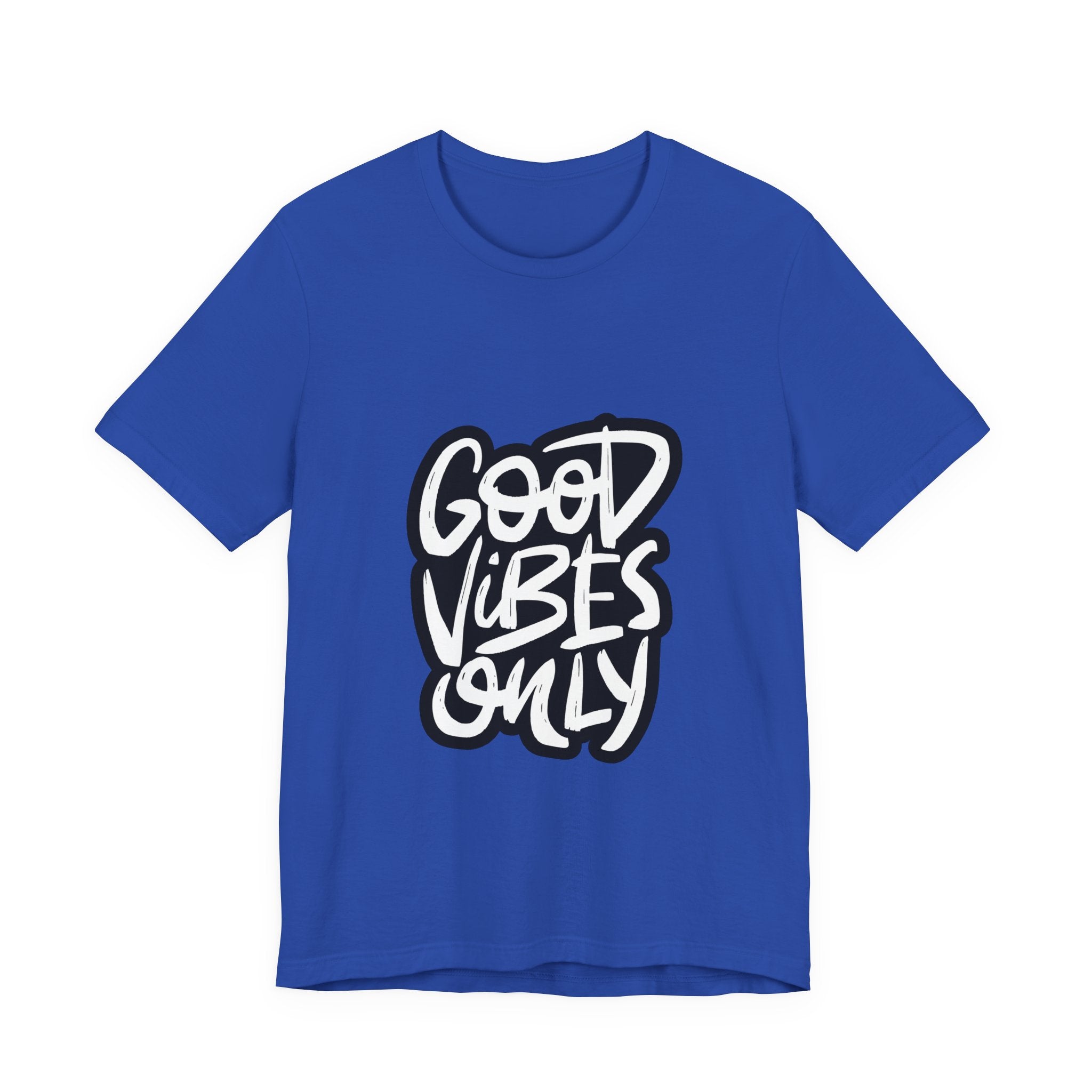 Good Vibes Only T-Shirt — Handlettered Positive Message Tee