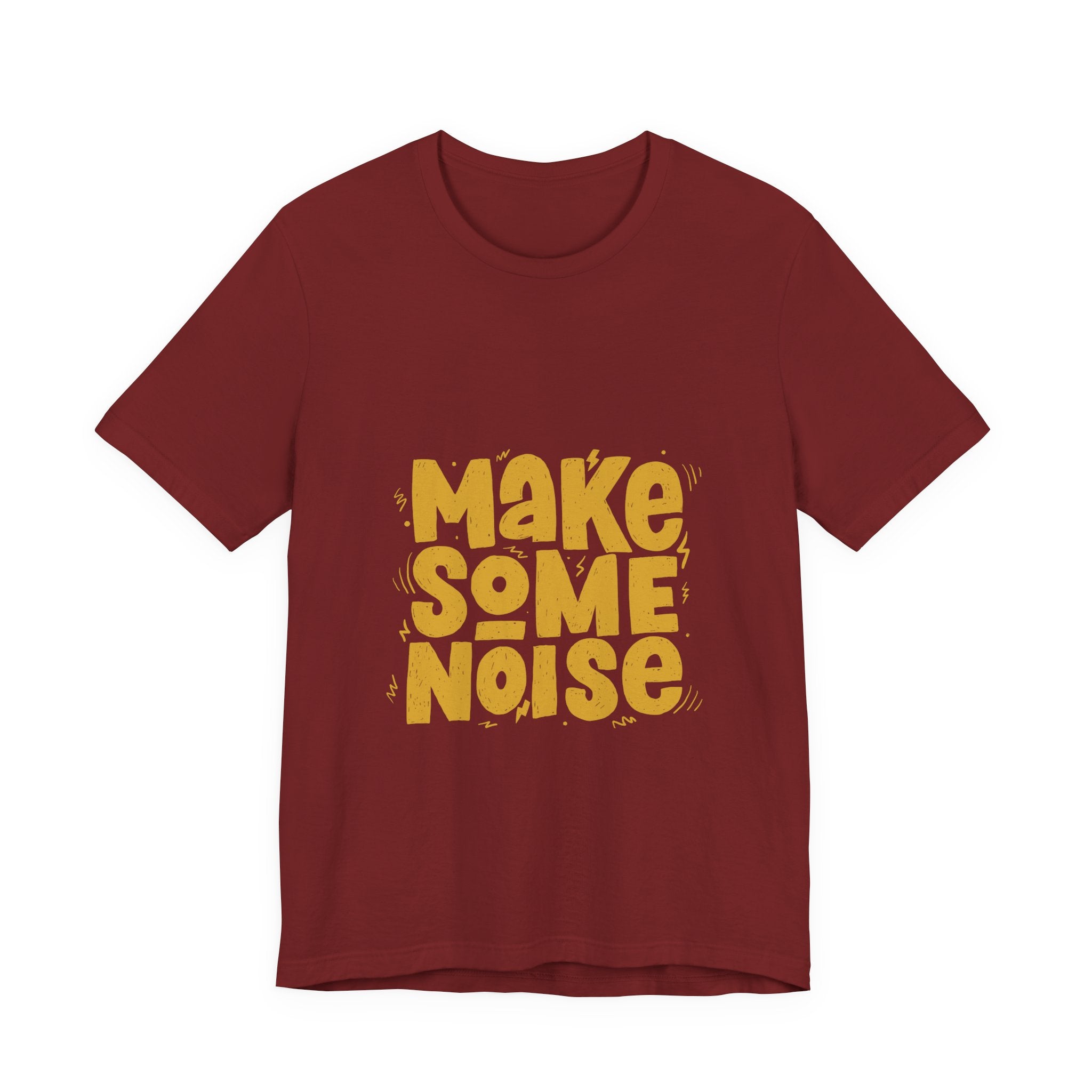 Make Some Noise T‑Shirt — Retro Bold Graphic Tee
