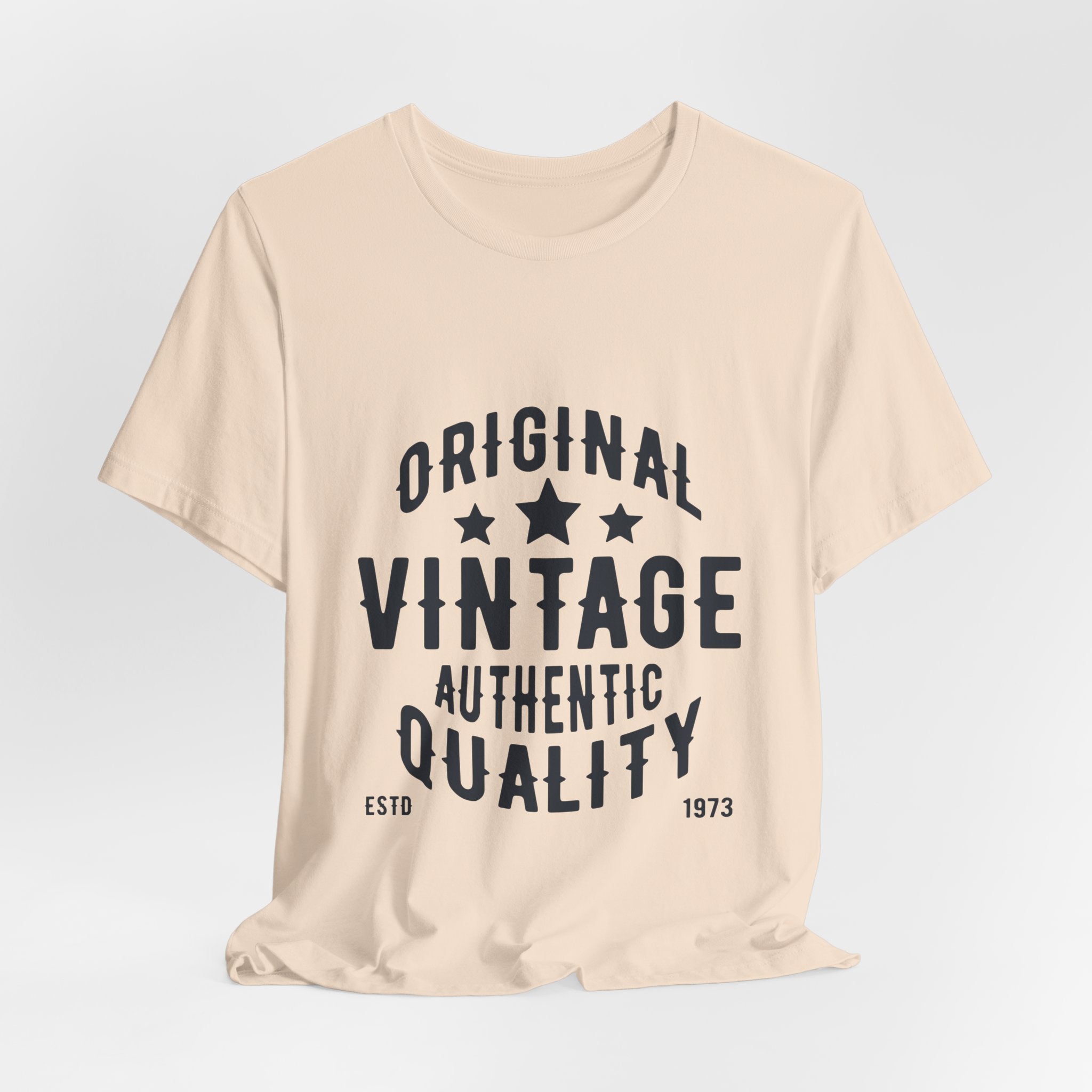 Vintage Graphic Tee – "Original Vintage Authentic Quality" Short Sleeve Shirt