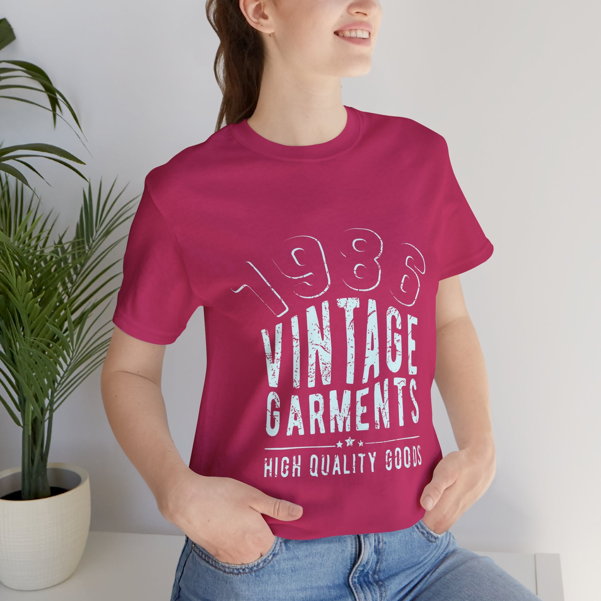 1985 Vintage Garments Tee — High Quality Goods Retro Shirt