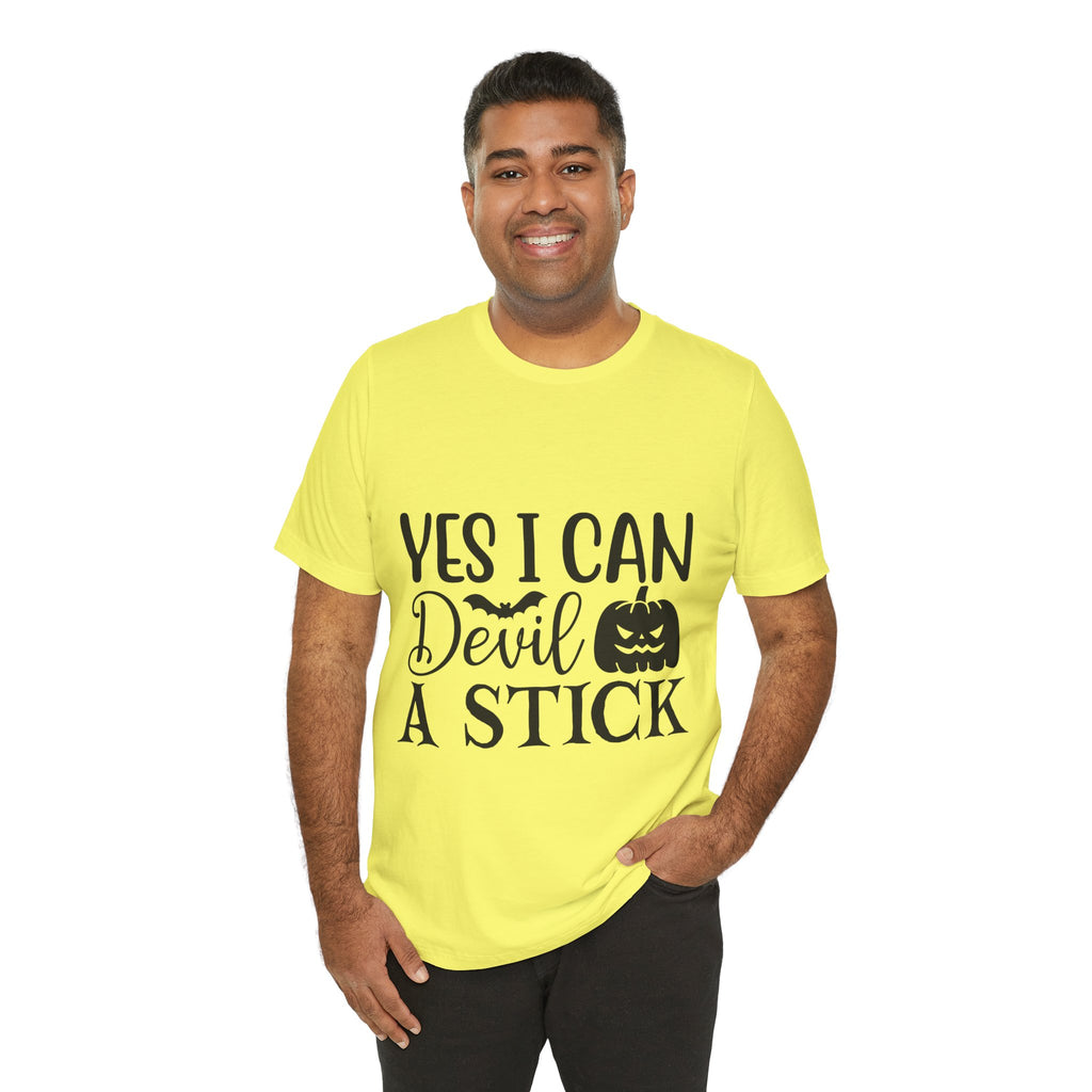 Yes I Can Devil A Stick Halloween T-Shirt