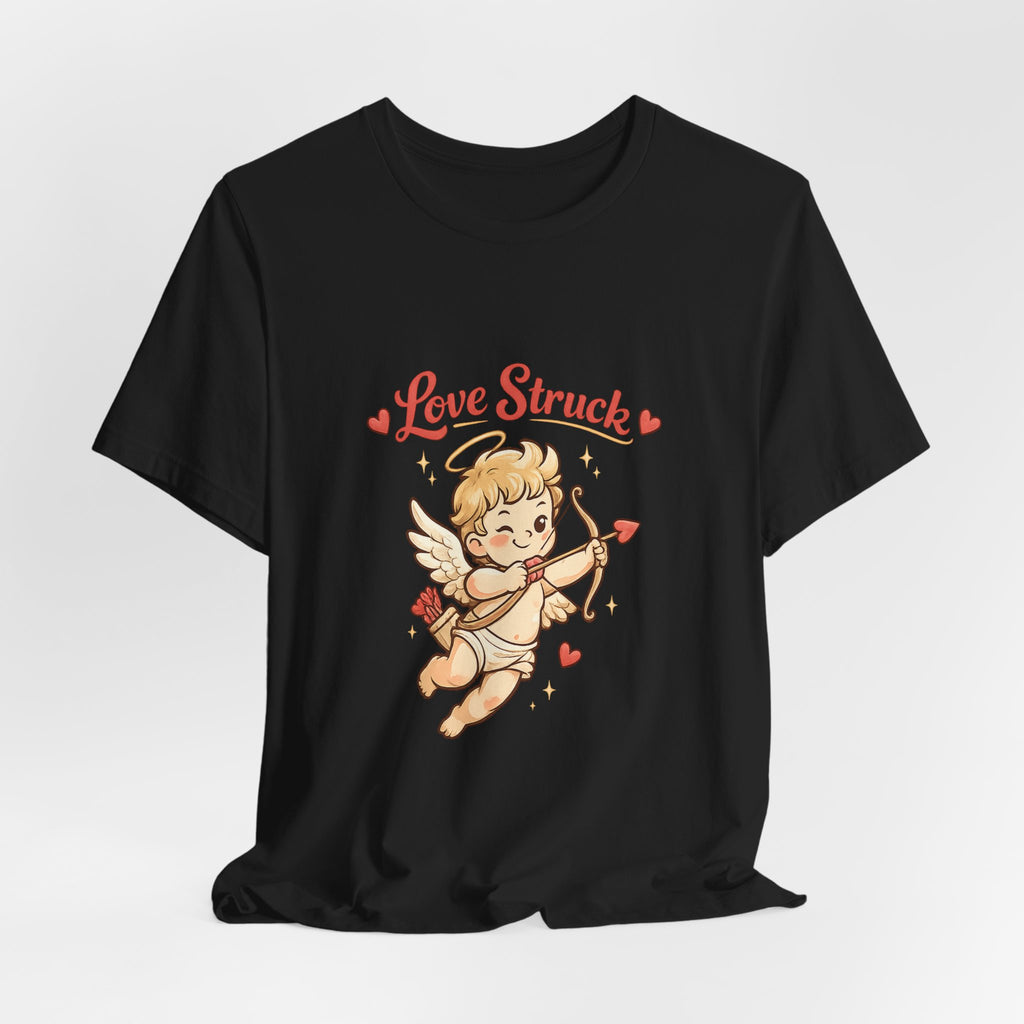 Cupid 'Love Struck' Tee — Cute Vintage Cupid Valentine T-Shirt