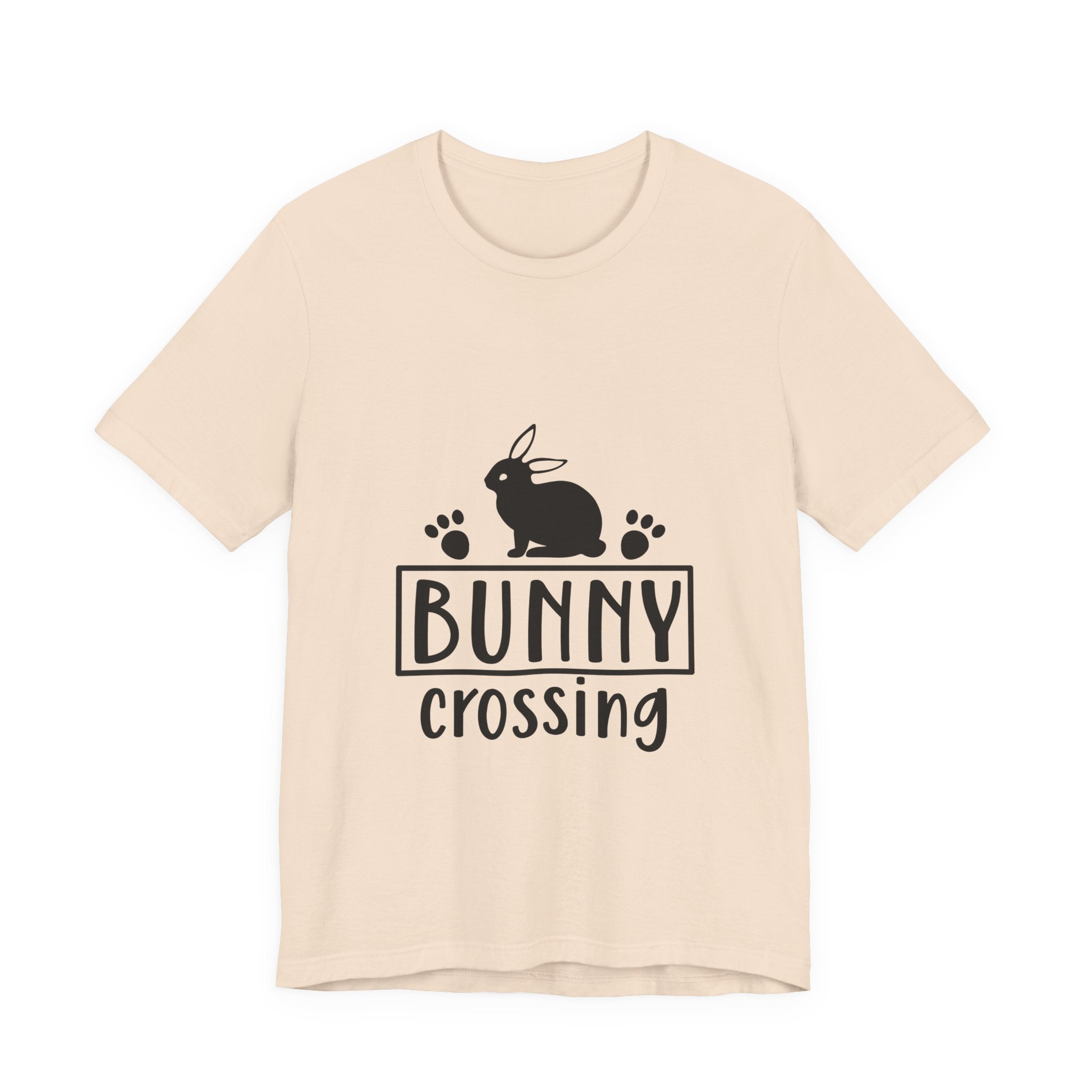 Bunny Crossing T‑Shirt — Cute Rabbit Graphic Tee for Easter & Animal Lovers