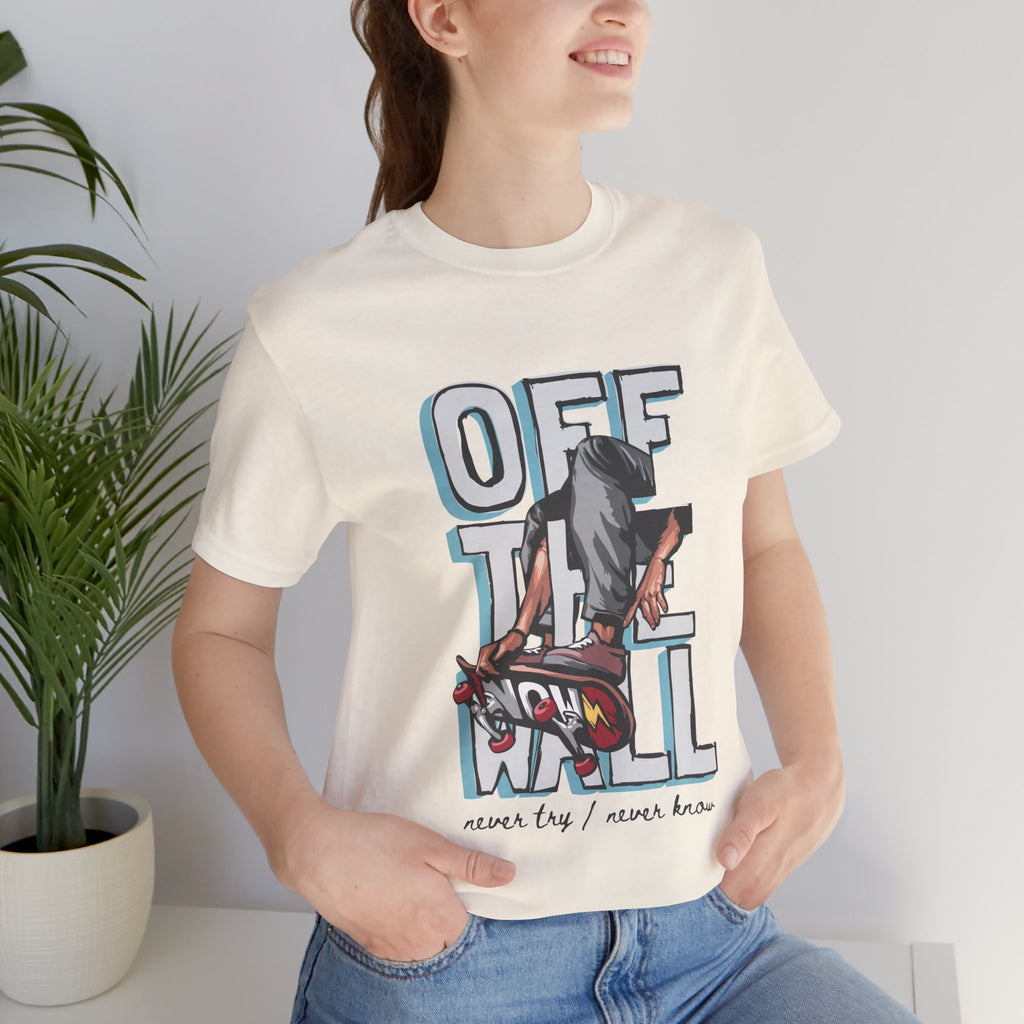 Off The Wall Skateboard T-Shirt — Retro Skate Graphic Tee