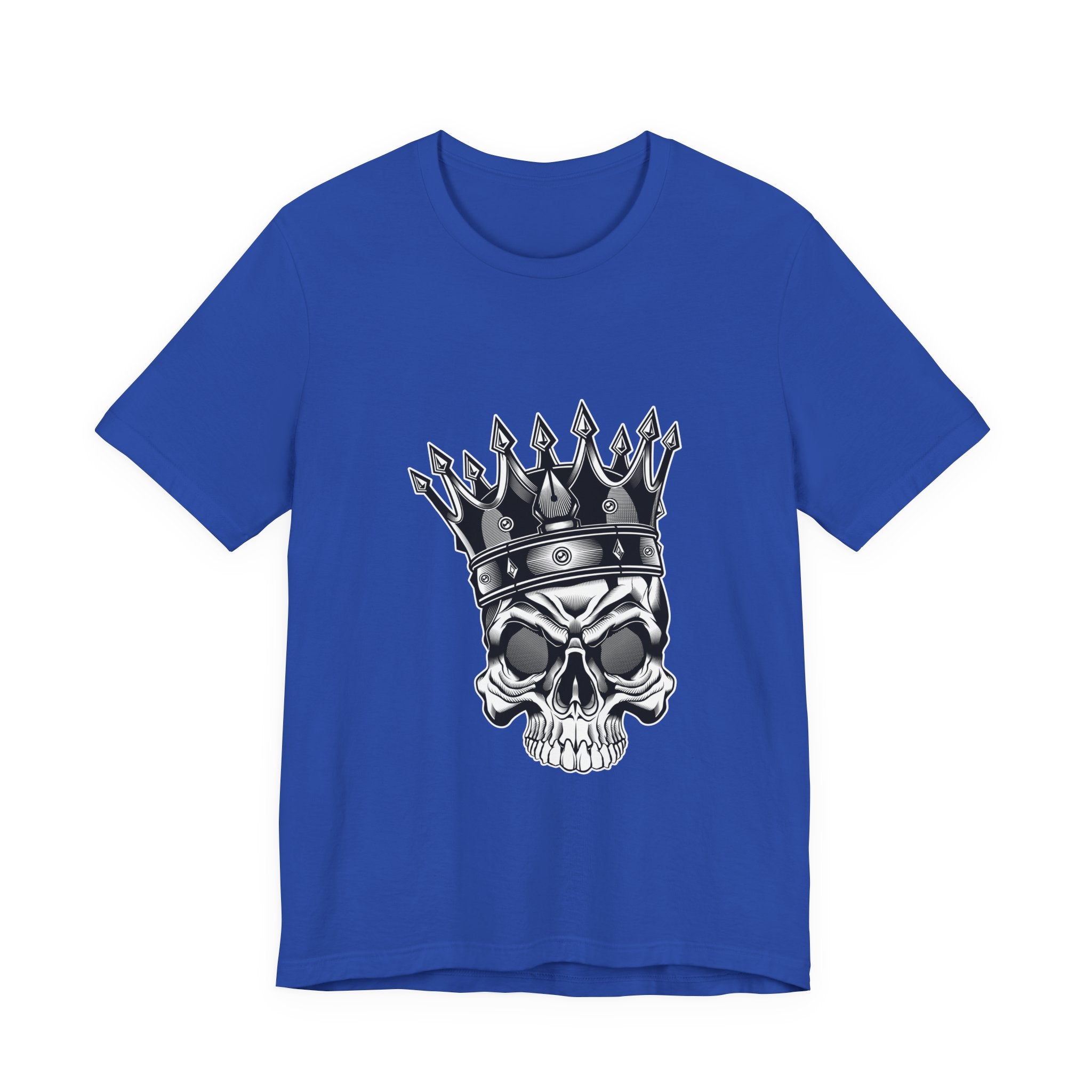 Crowned Skull T‑Shirt — Gothic King Skull Graphic Tee