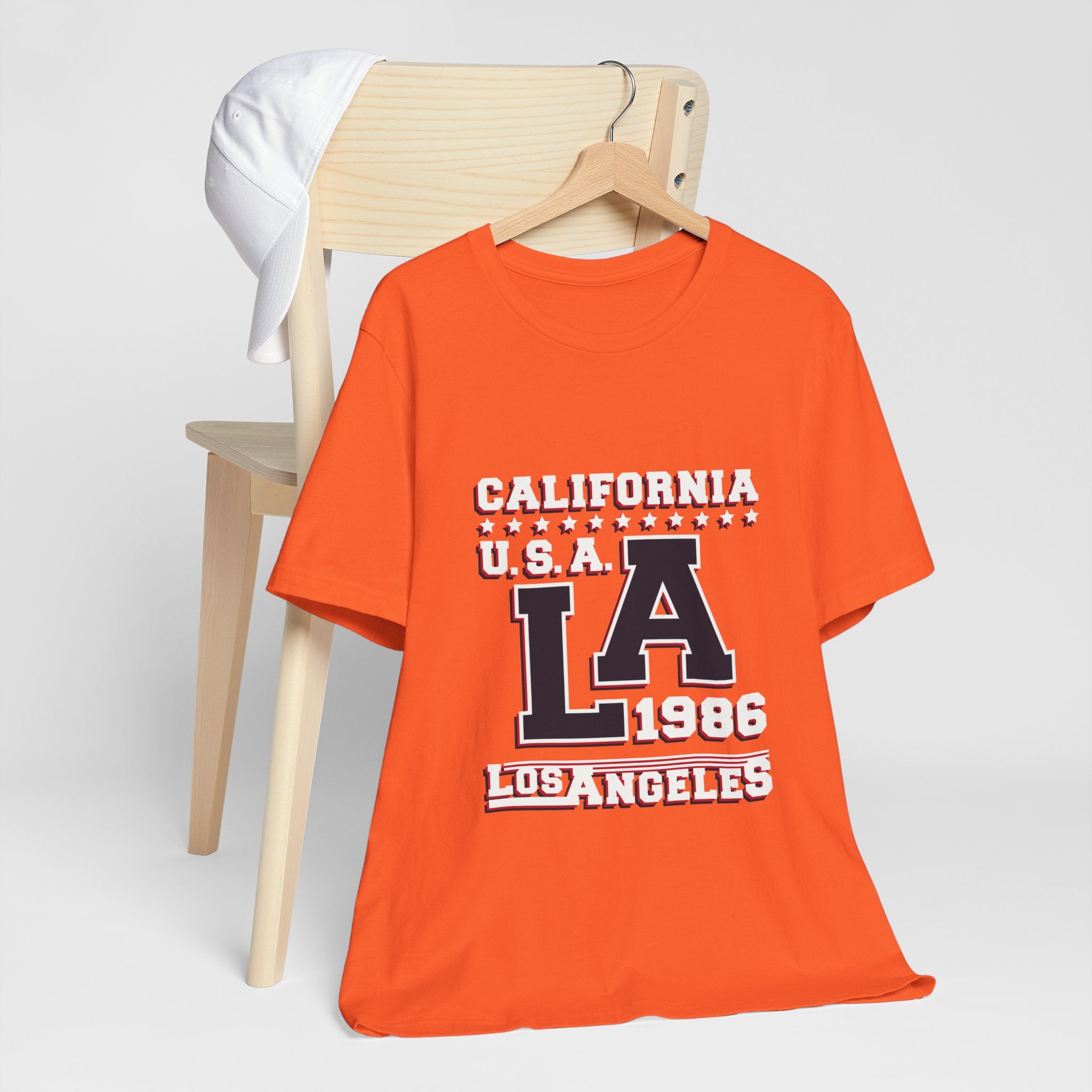 Los Angeles LA 1986 California USA Vintage College T-Shirt