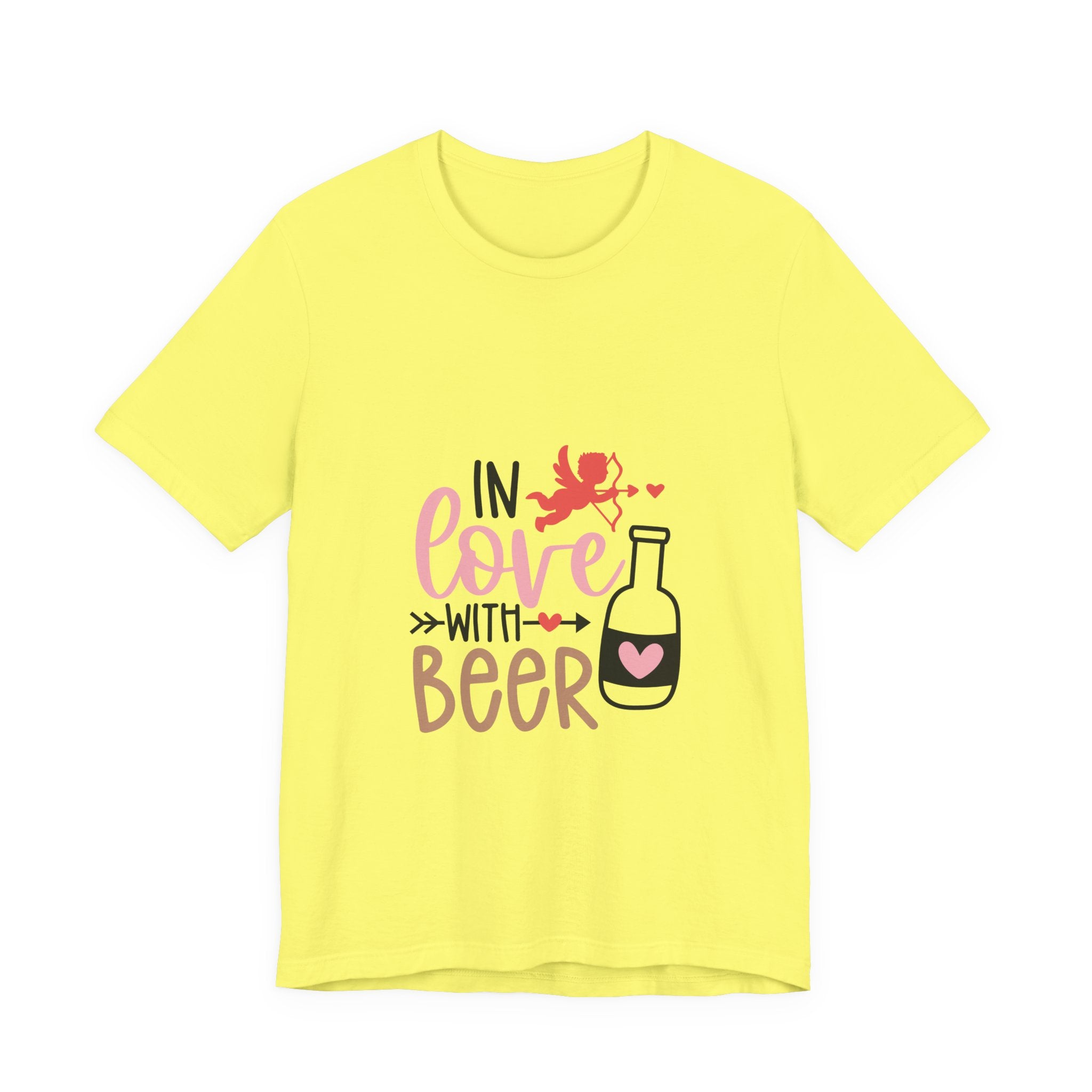 In Love With Beer T-Shirt — Funny Valentine’s Day Beer Tee