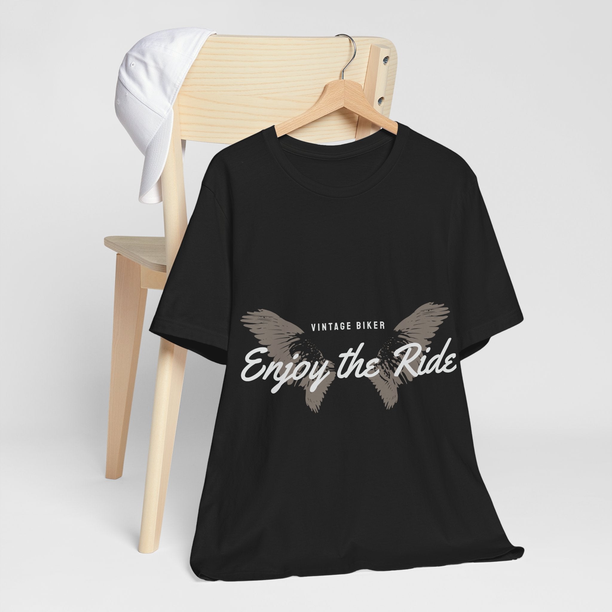 Enjoy the Ride T-Shirt — Vintage Biker Graphic Tee