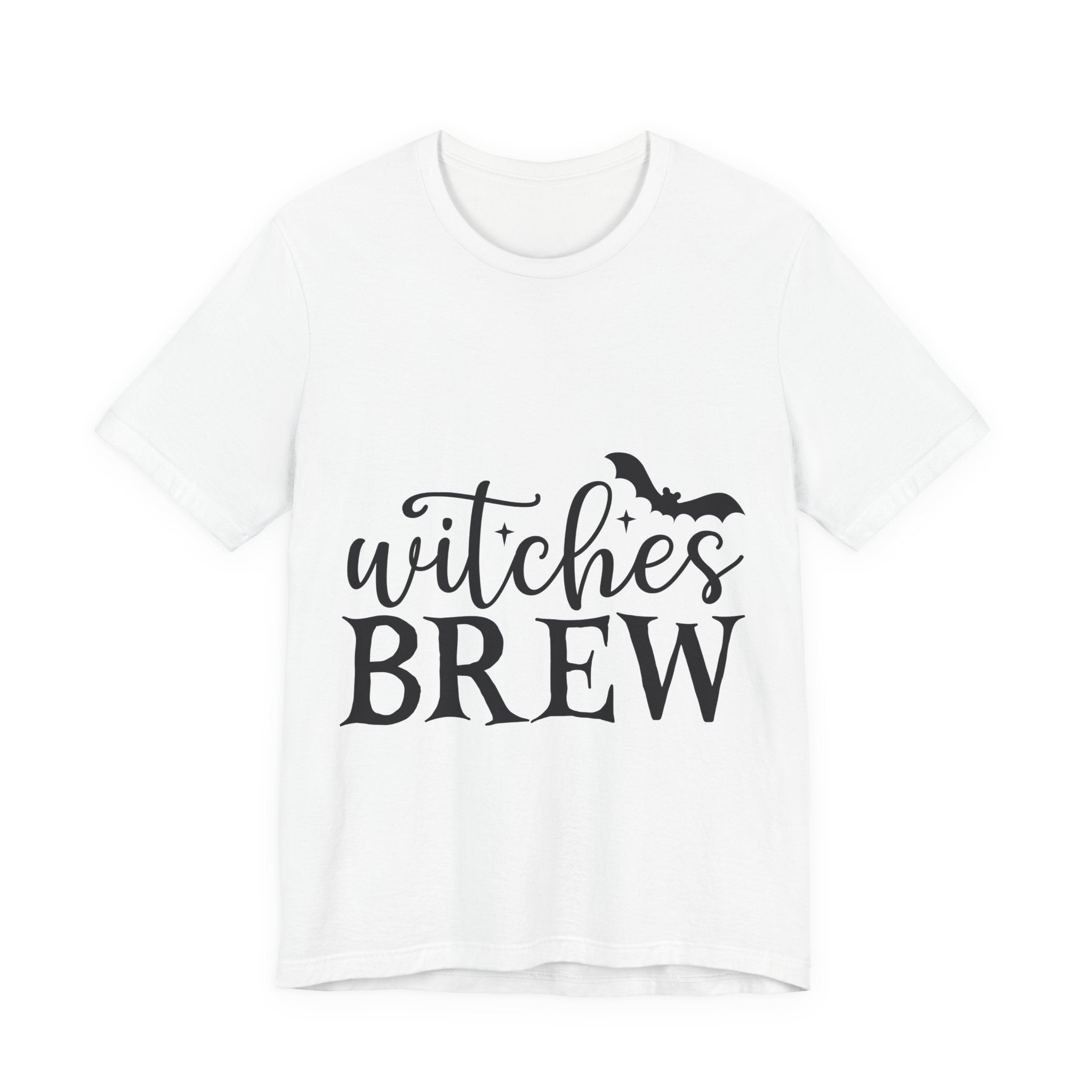 Witches Brew Halloween Tee — Spooky Bat Graphic T-Shirt