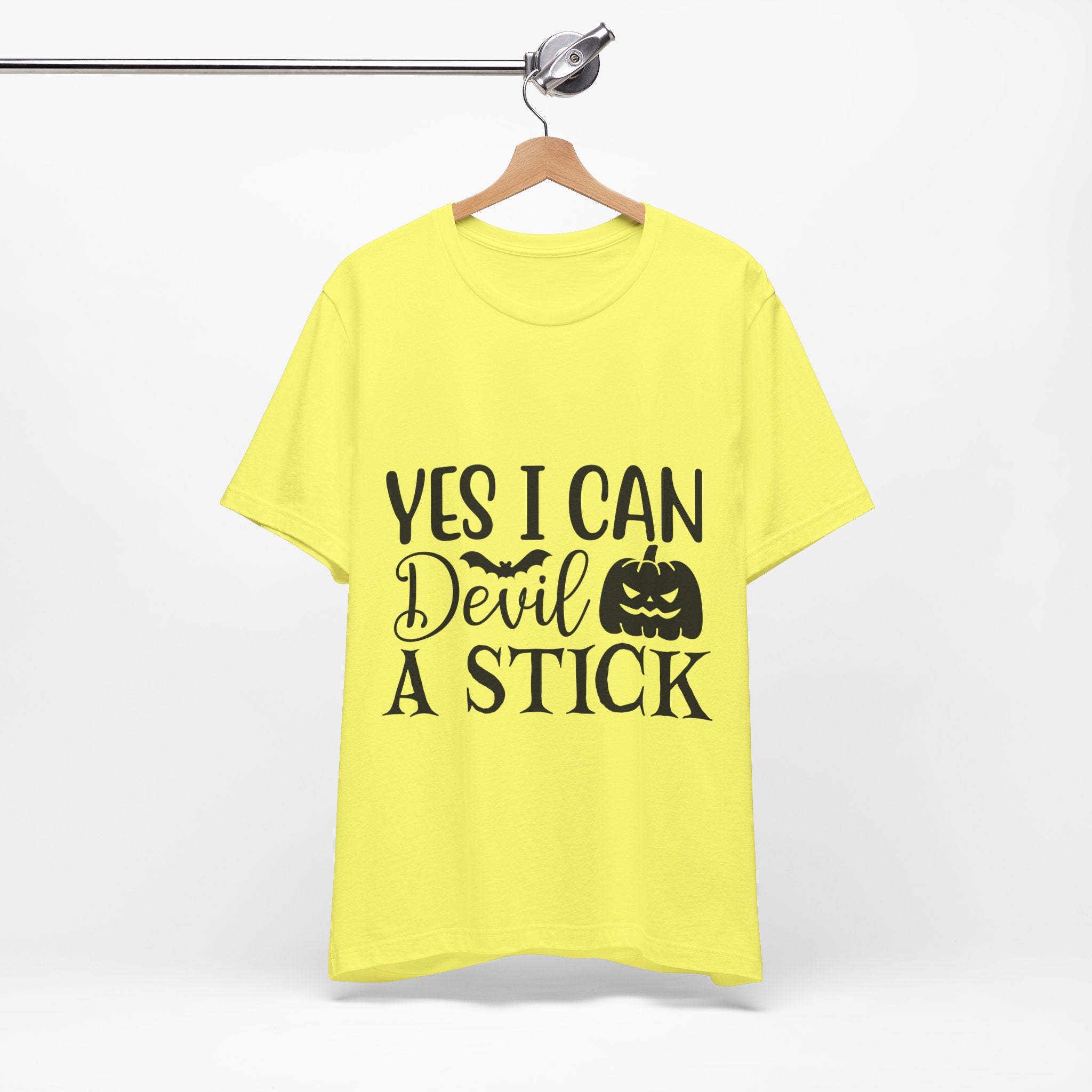 Yes I Can Devil A Stick Halloween T-Shirt