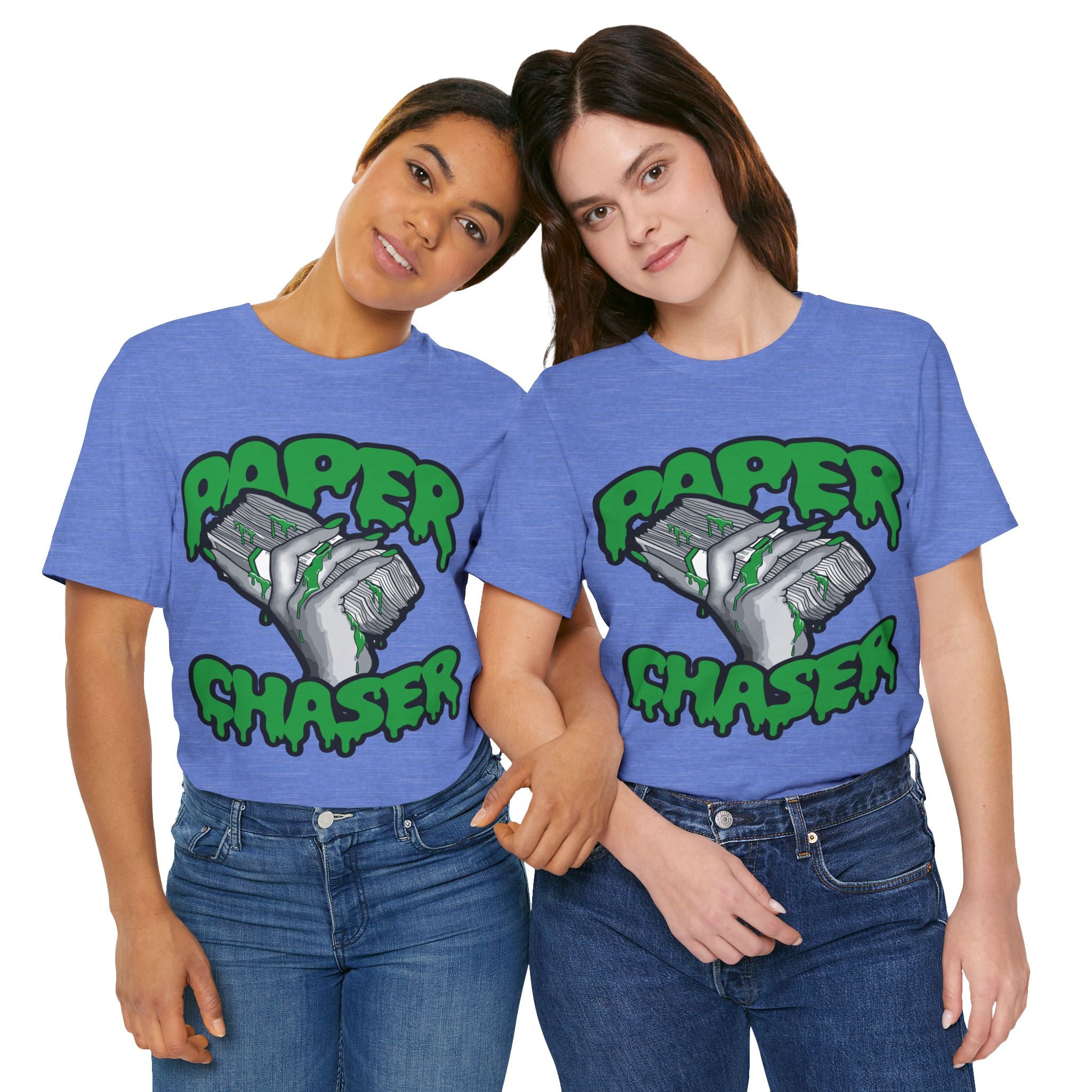 T-Shirt — "Paper Chaser" Money Stack Graphic Tee