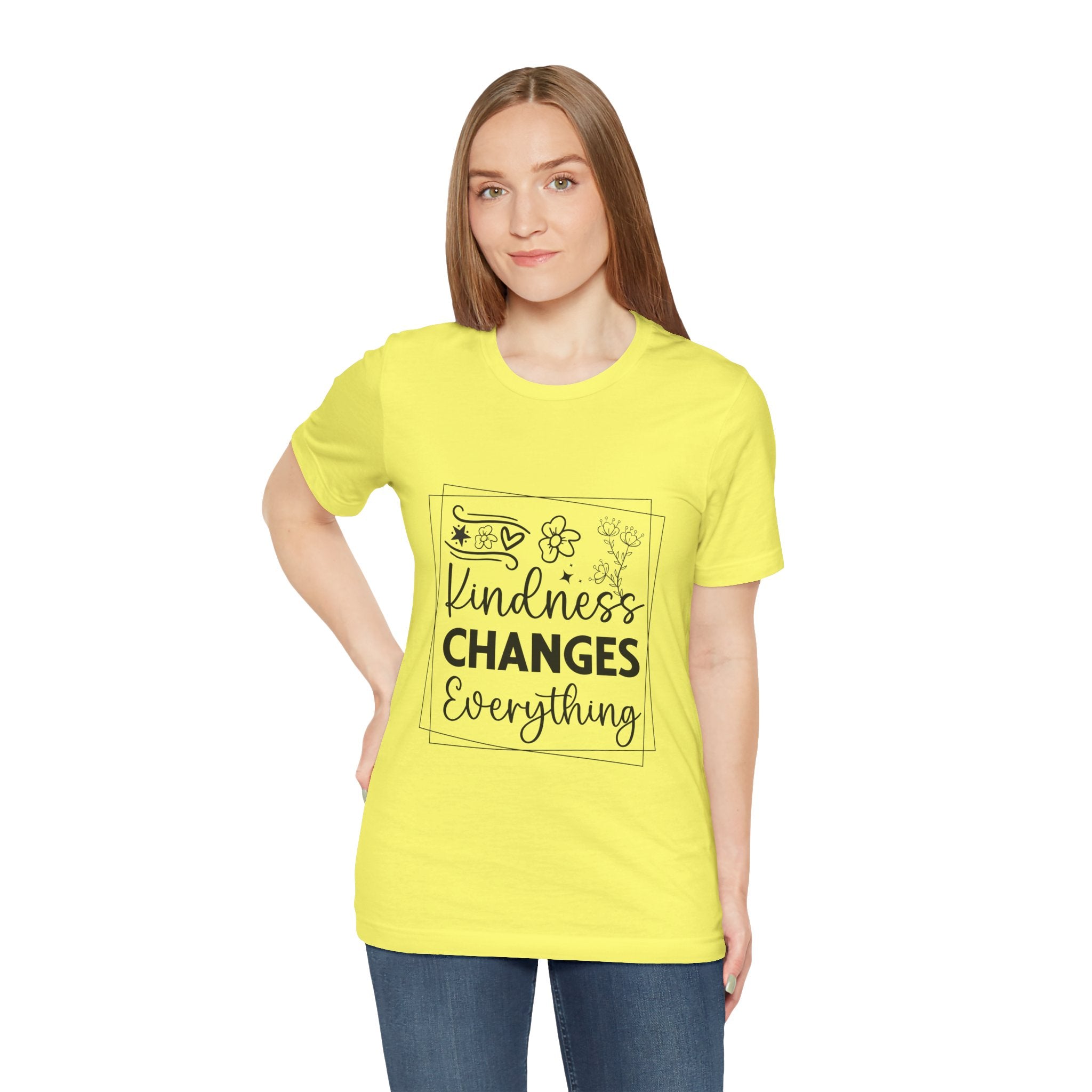 Kindness Changes Everything T‑Shirt — Inspirational Graphic Tee