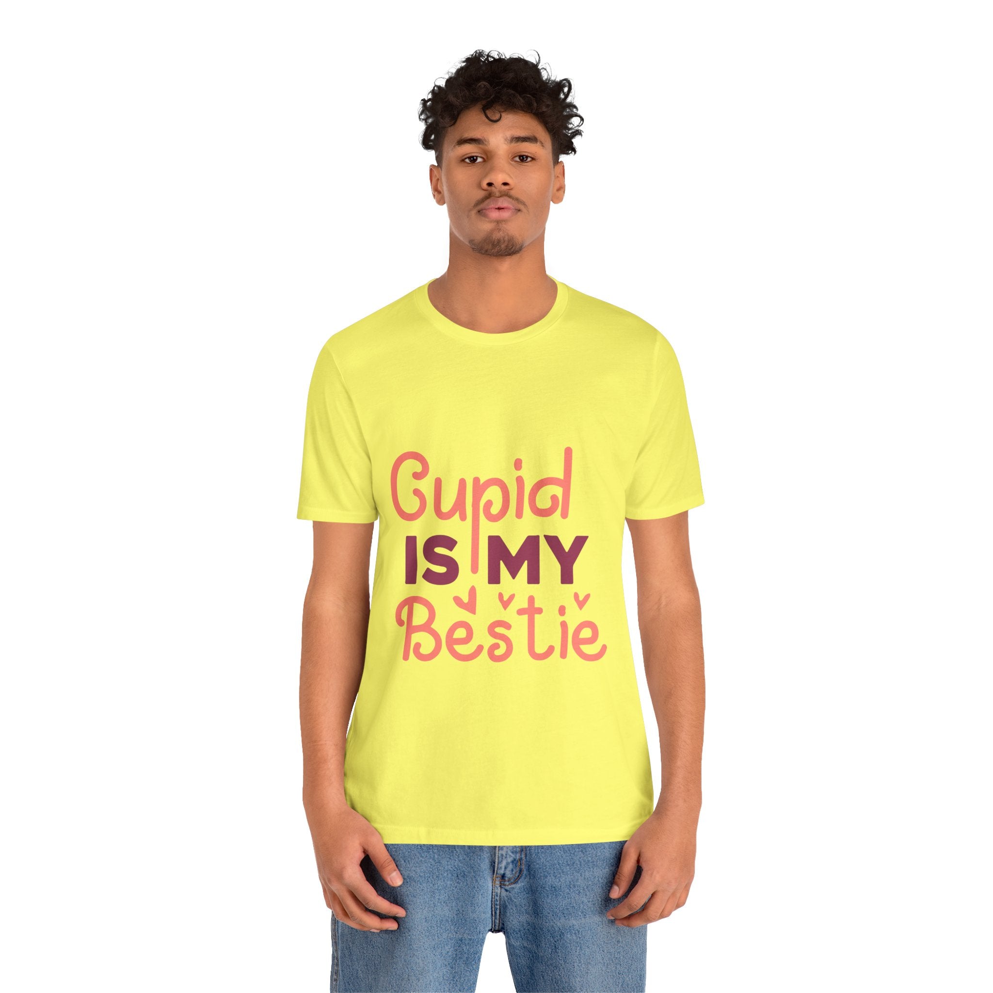 Cupid Is My Bestie Valentine Tee