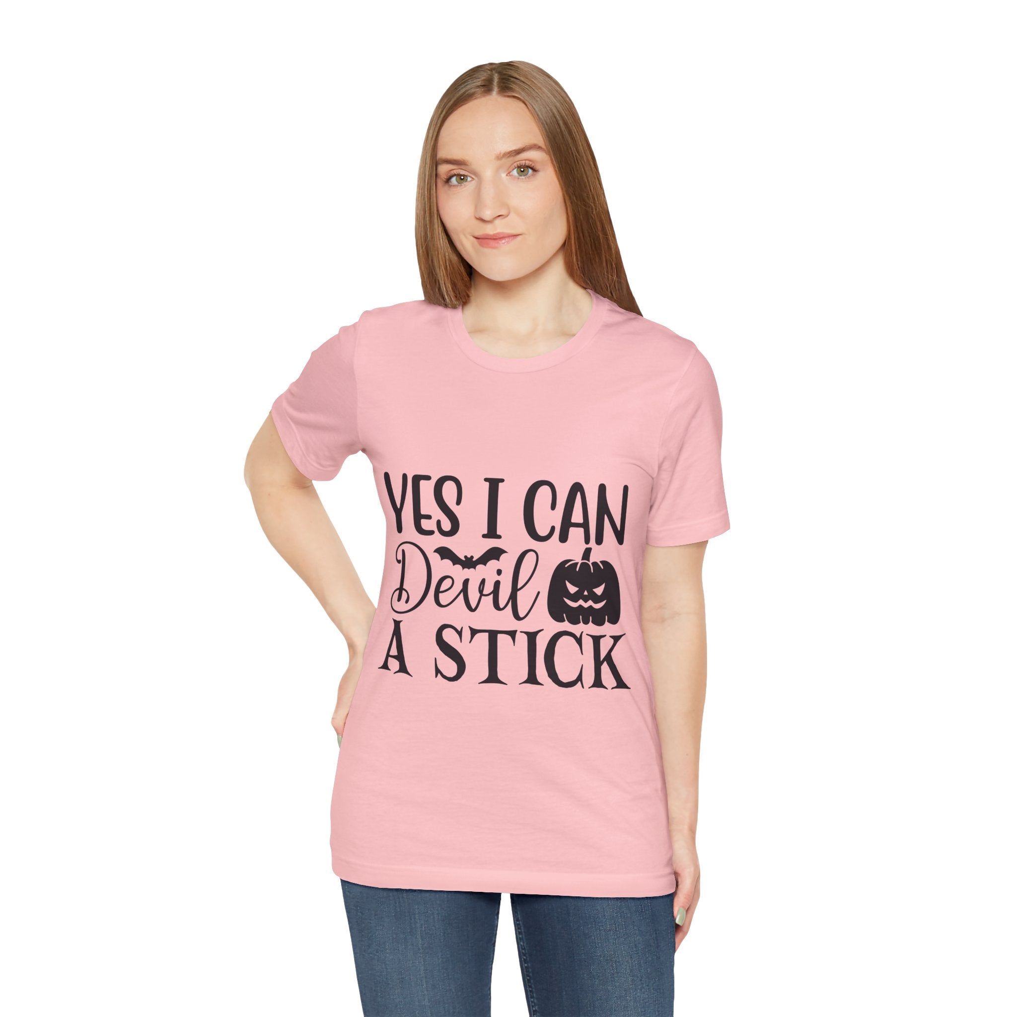 Yes I Can Devil A Stick Halloween T-Shirt