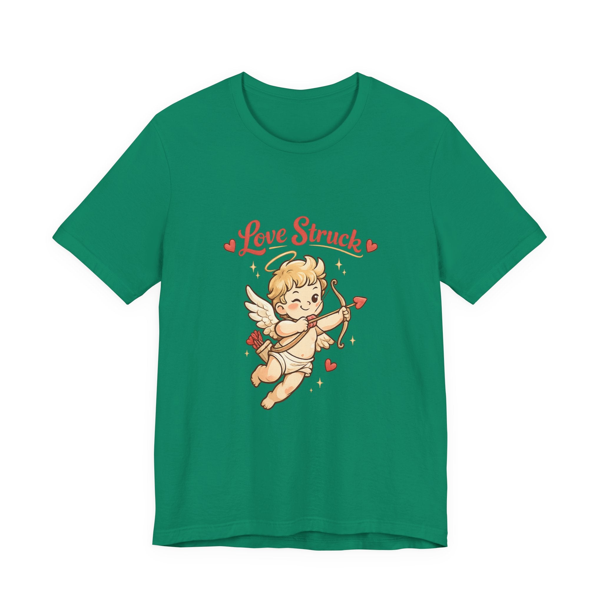 Cupid 'Love Struck' Tee — Cute Vintage Cupid Valentine T-Shirt