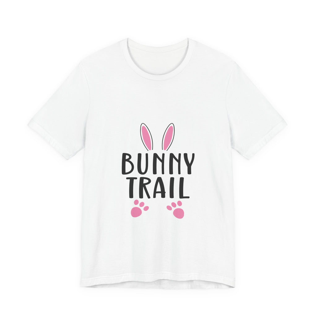 Bunny Trail T‑Shirt — Cute Easter Bunny Ears & Paws Tee