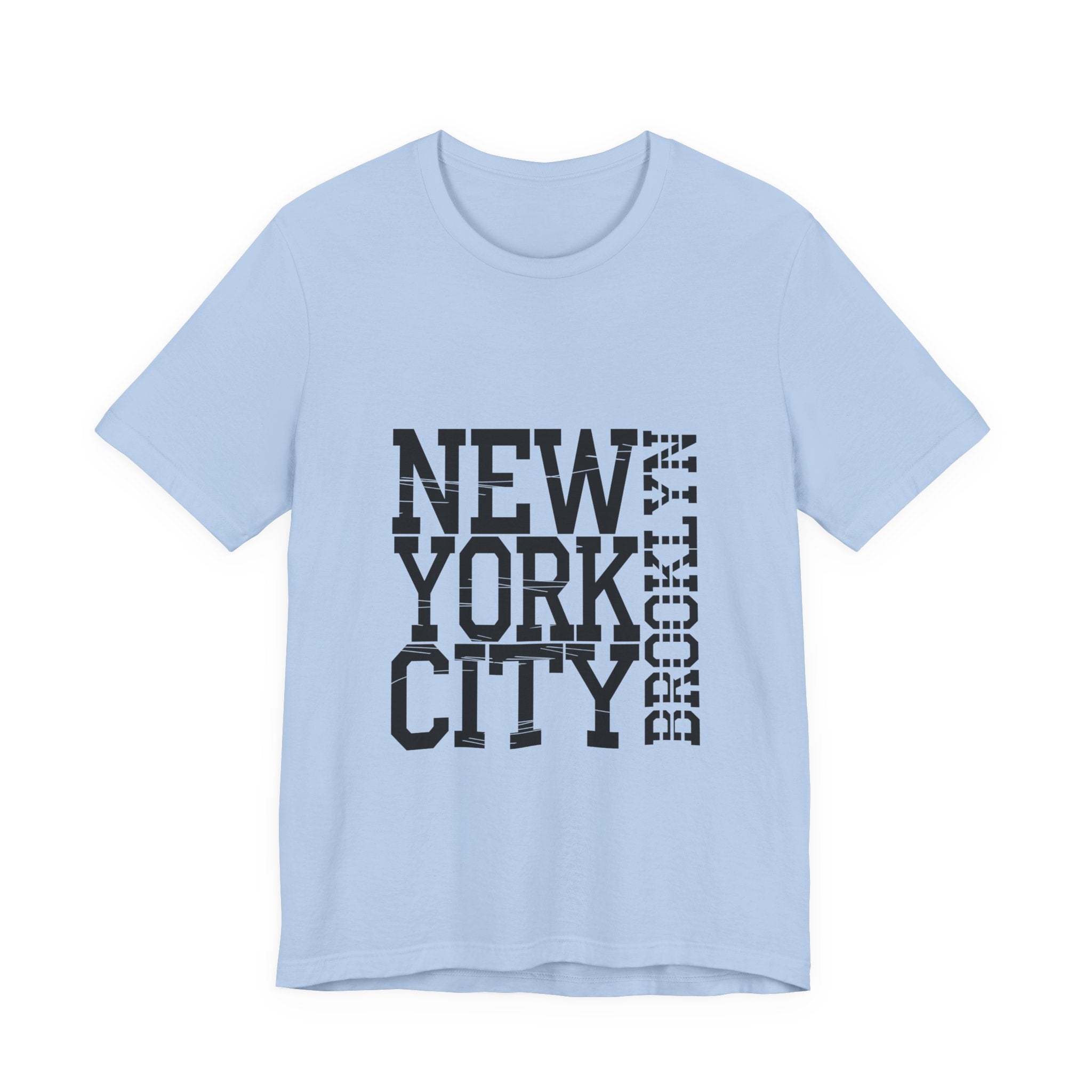 New York City Brooklyn Distressed Tee — NYC Vintage Graphic T-Shirt
