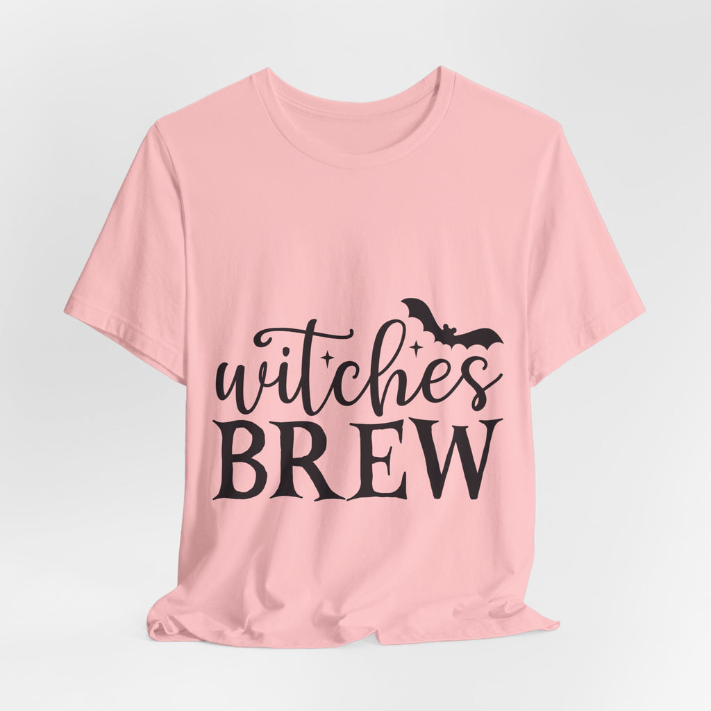Witches Brew Halloween Tee — Spooky Bat Graphic T-Shirt