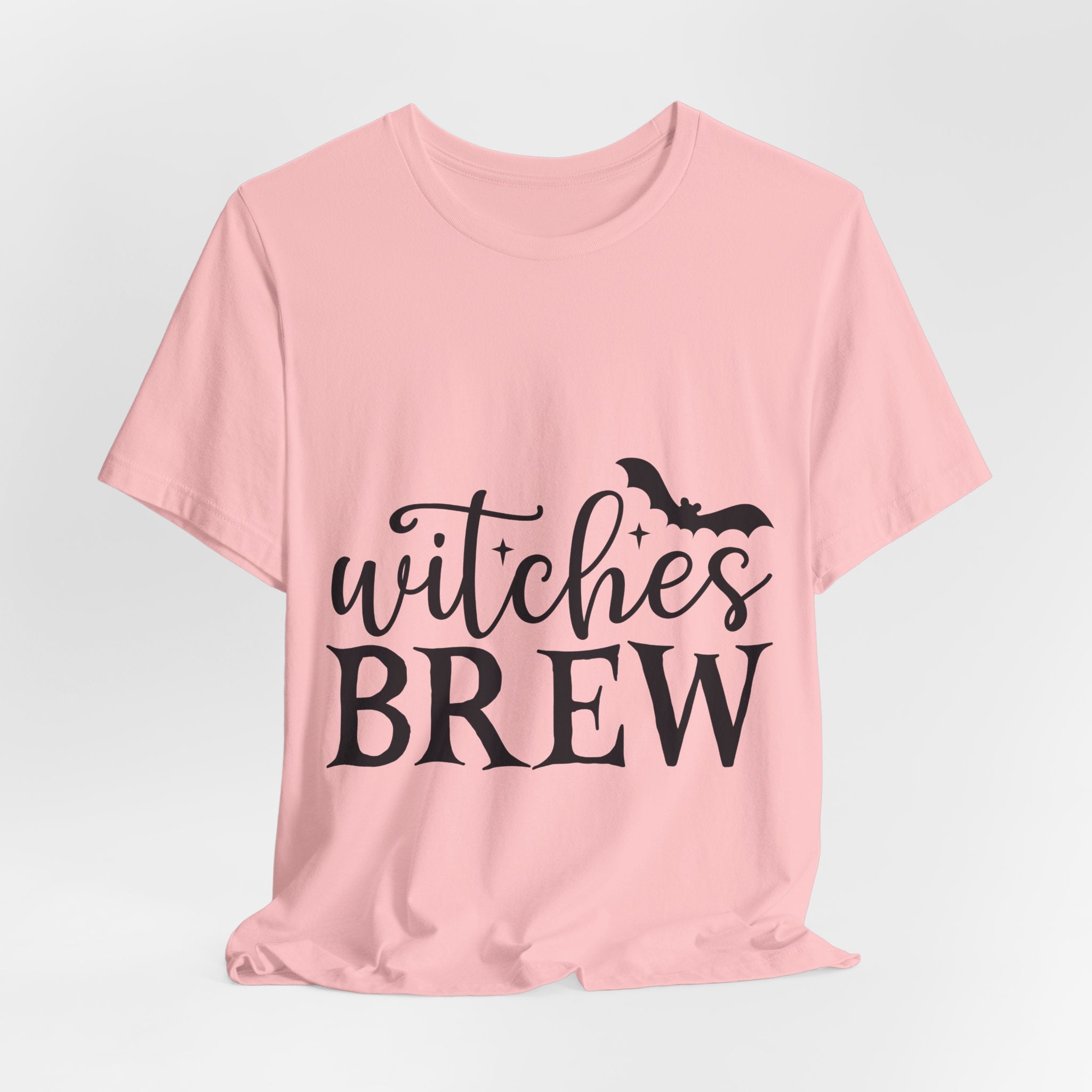 Witches Brew Halloween Tee — Spooky Bat Graphic T-Shirt