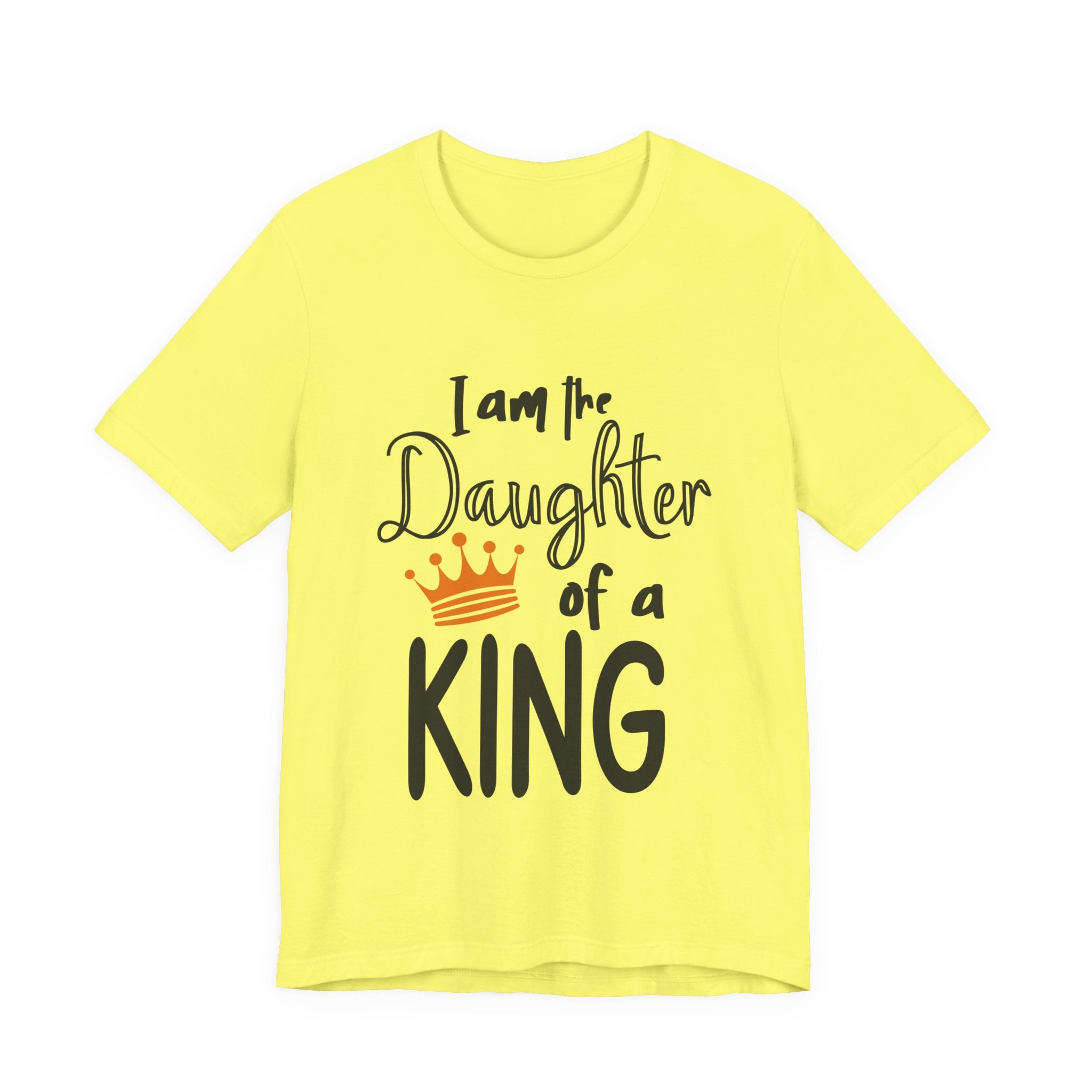 Daughter of a King T-Shirt — Faith-Based Crown Tee for Girls & Women