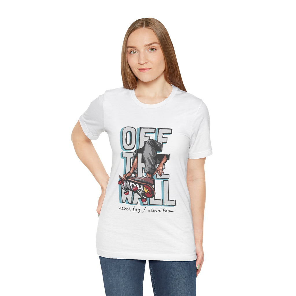 Off The Wall Skateboard T-Shirt — Retro Skate Graphic Tee