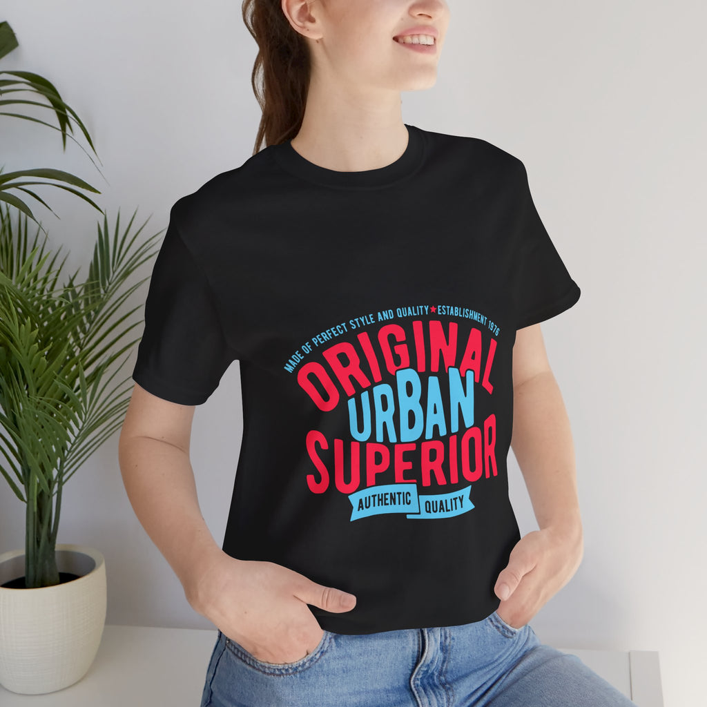Original Urban Superior Graphic Tee — Authentic Quality Retro Streetwear
