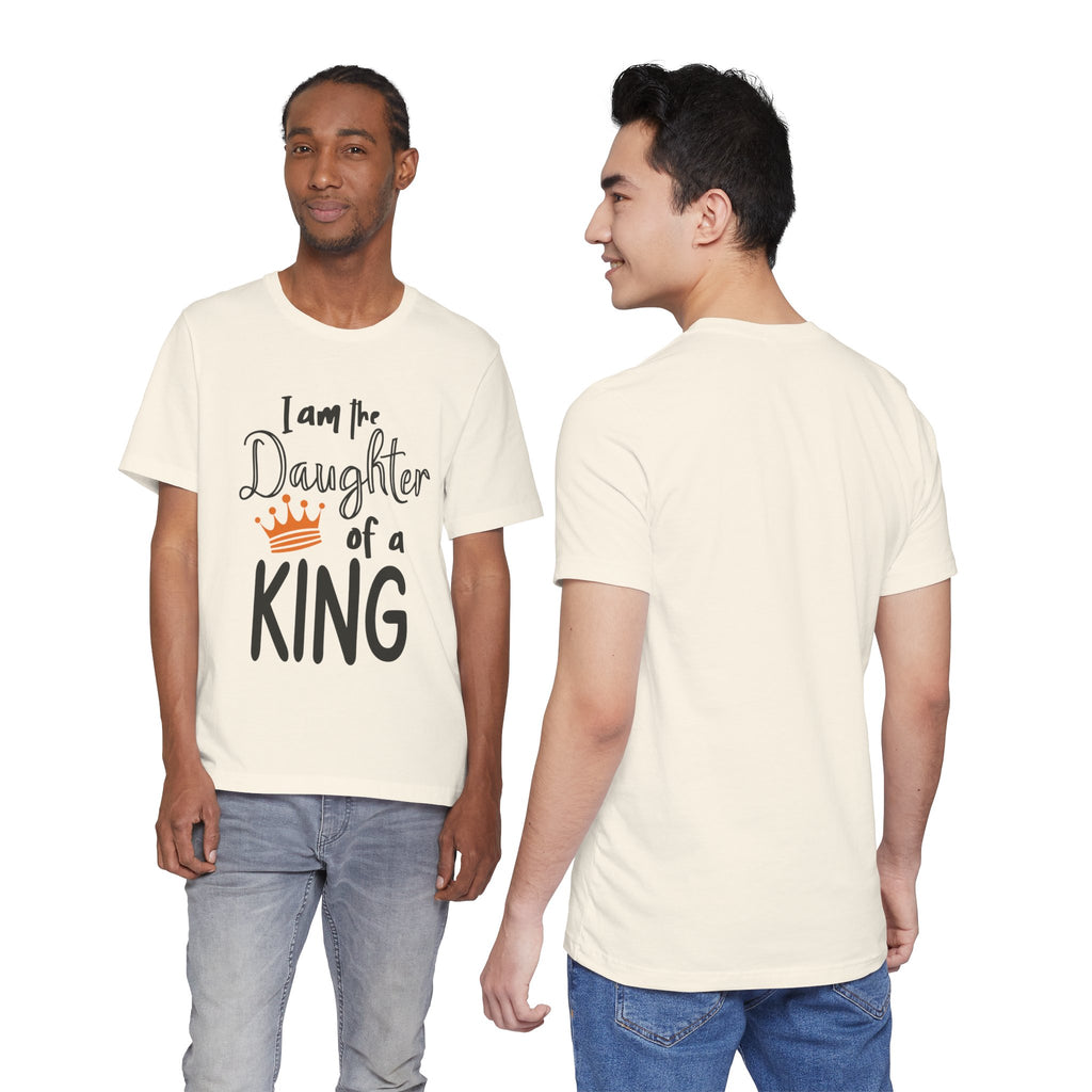 Daughter of a King T-Shirt — Faith-Based Crown Tee for Girls & Women