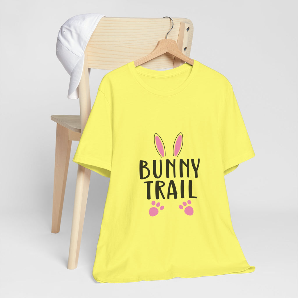 Bunny Trail T‑Shirt — Cute Easter Bunny Ears & Paws Tee