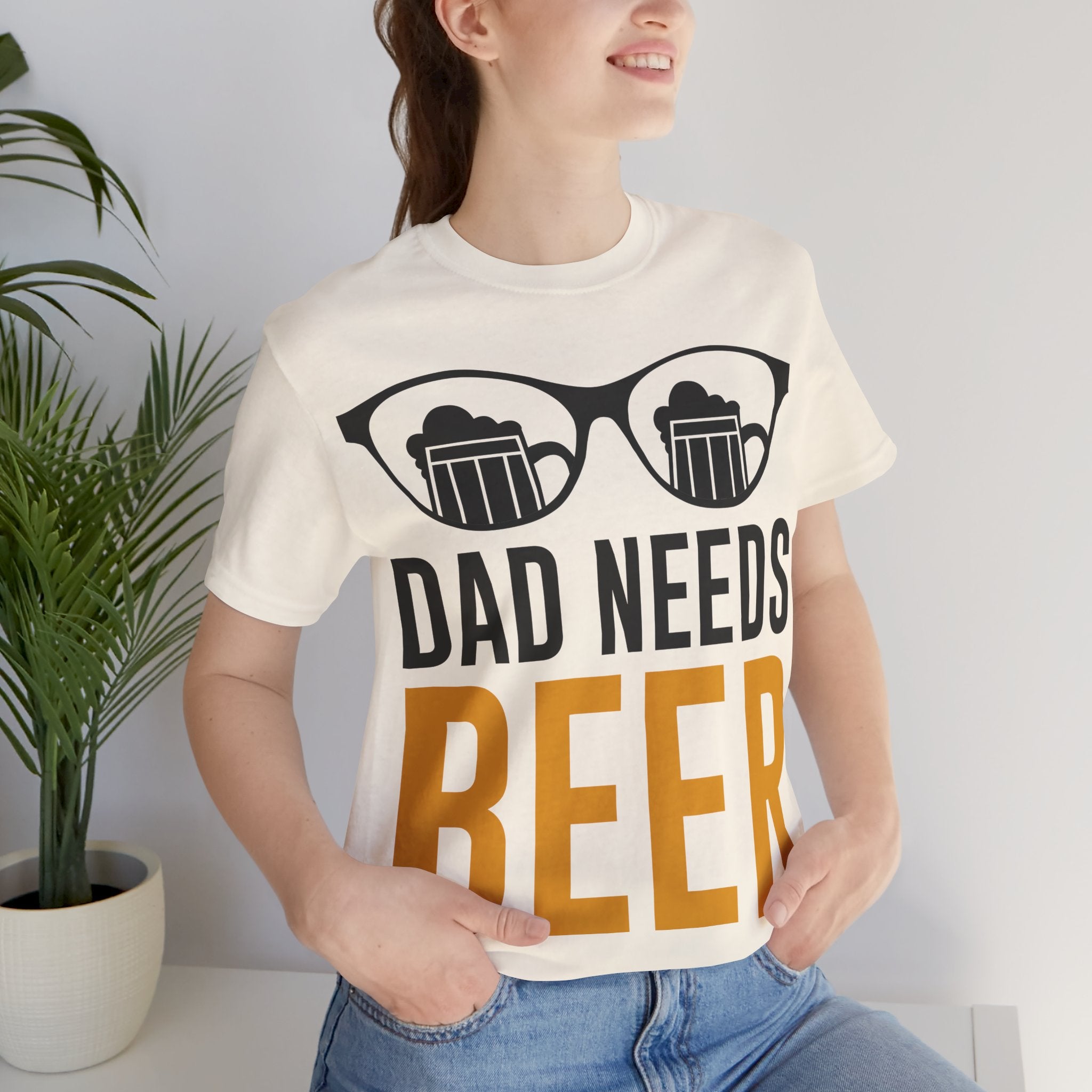 Dad Needs Beer T-Shirt — Funny Father’s Day Beer Tee