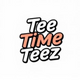 Logo with 'Tee Time Teez' text on a white background